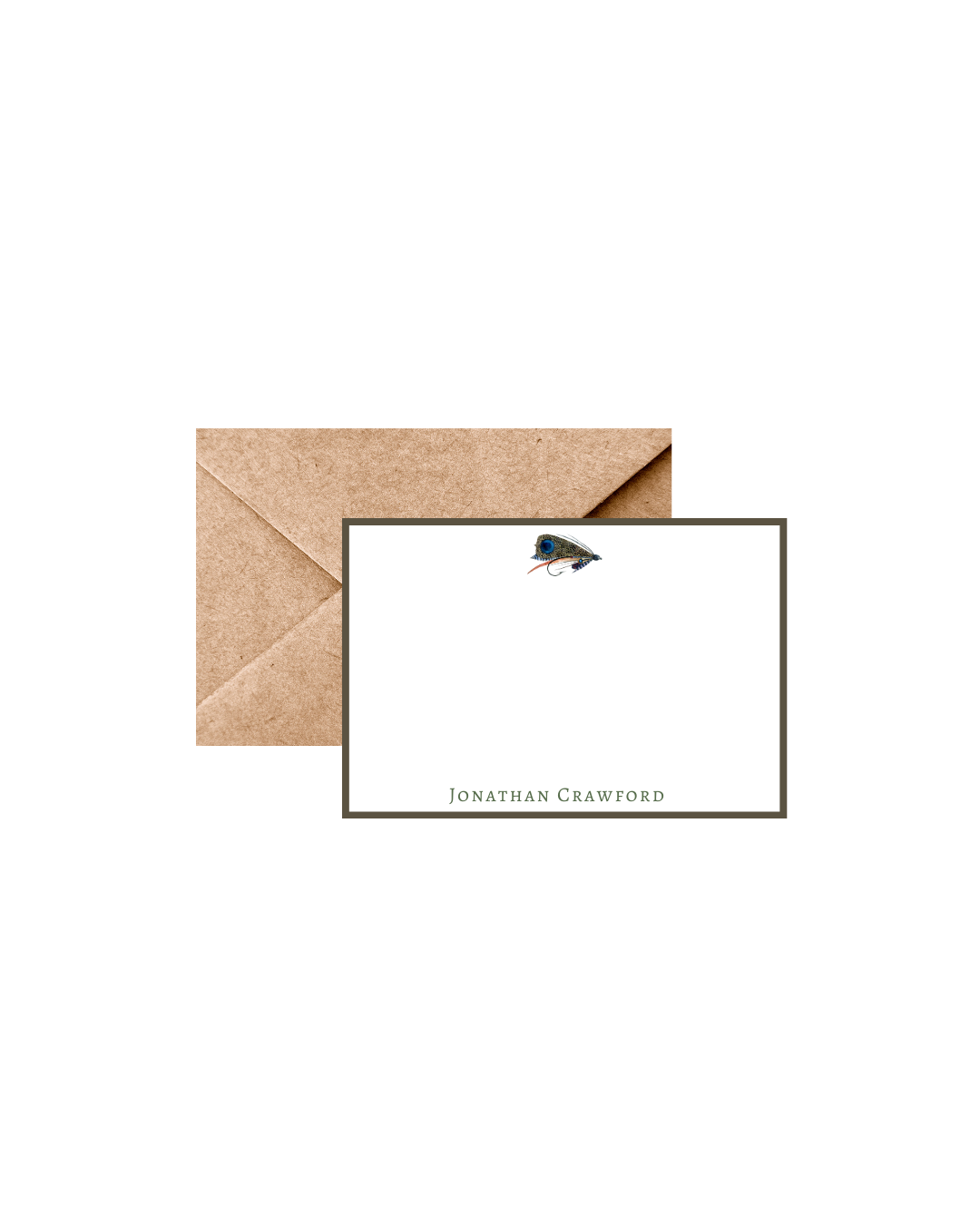 "Fly-Fishing" Flat Stationary Set