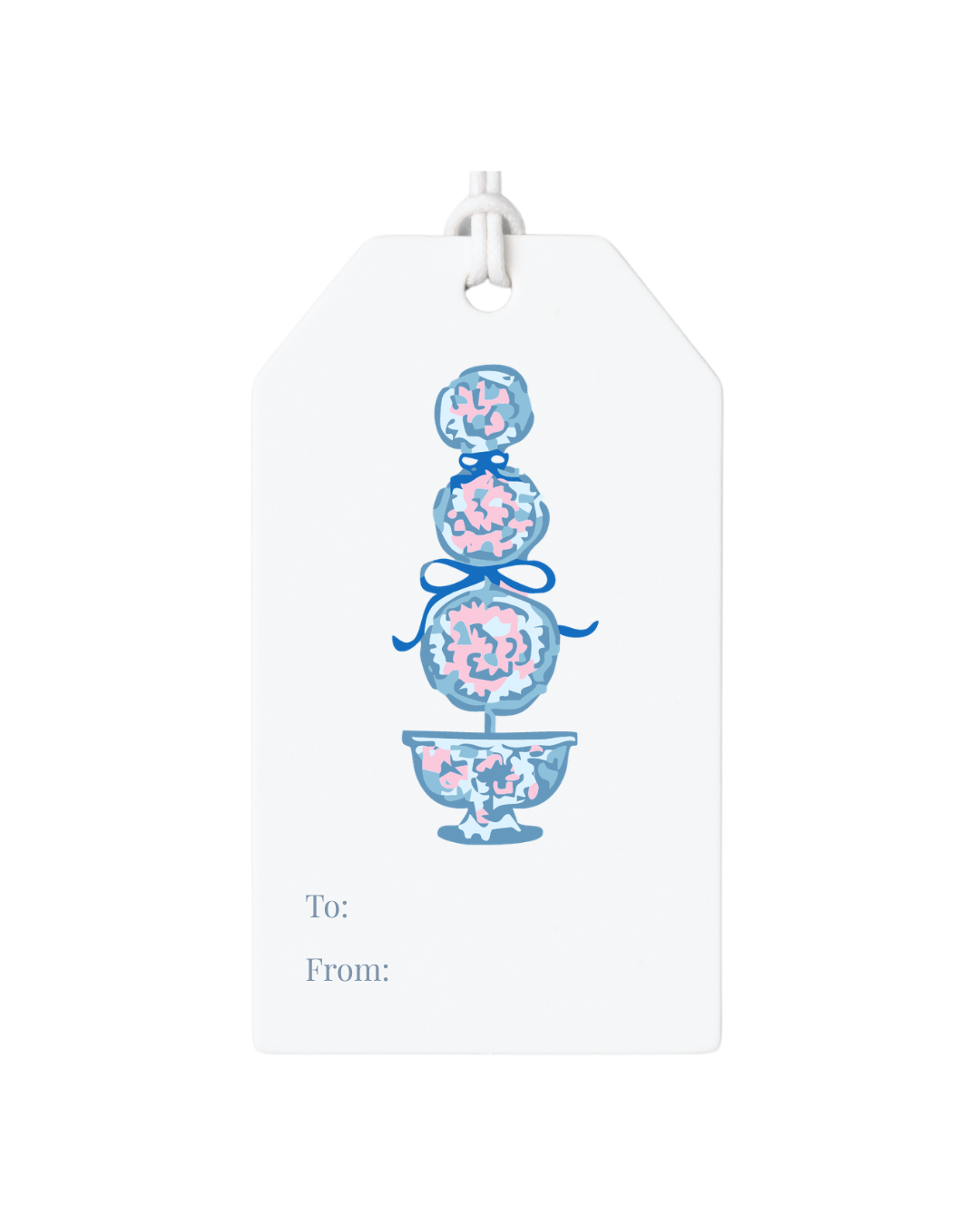 "Topiary" Gift Tag