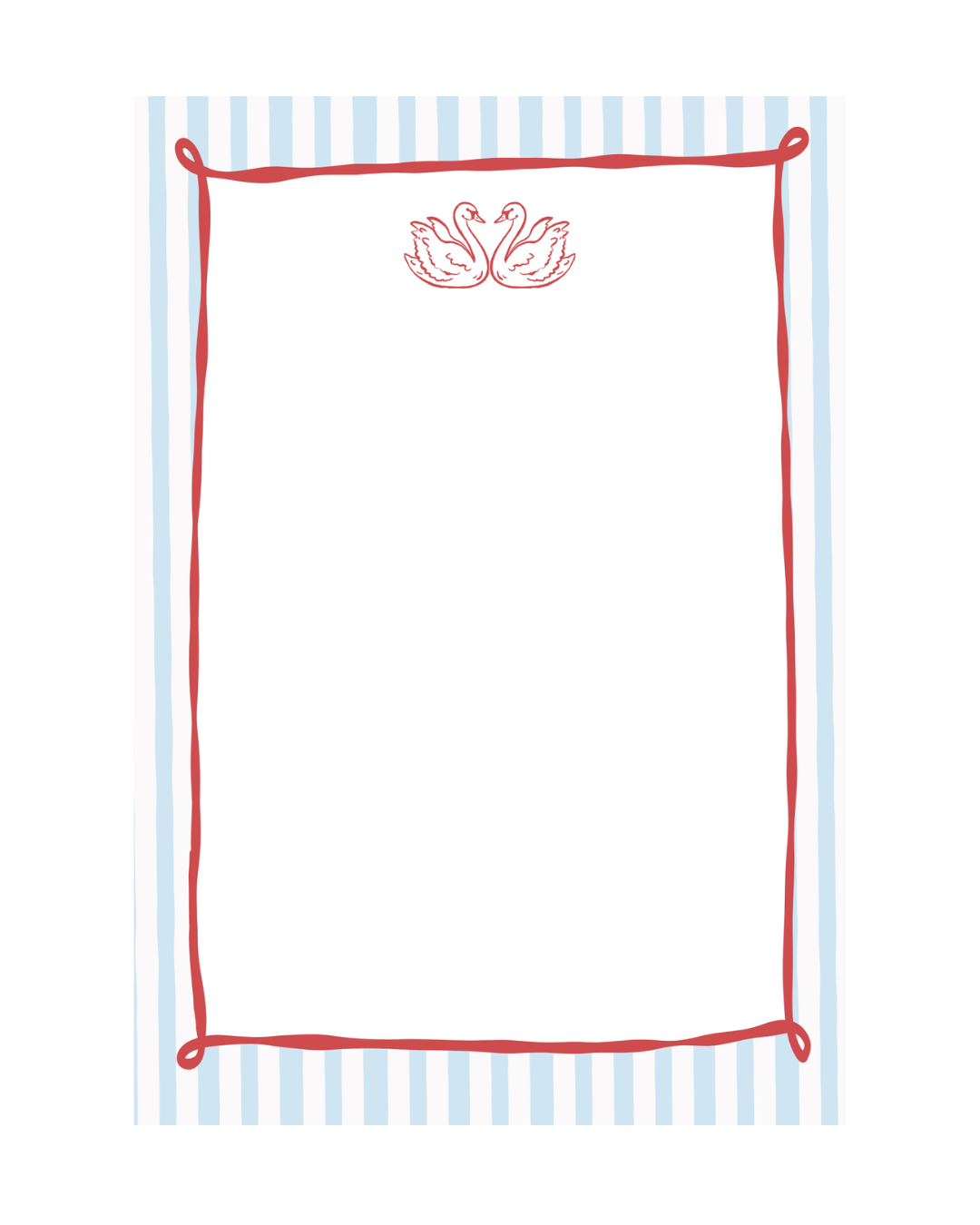 "Love Birds" Notepad