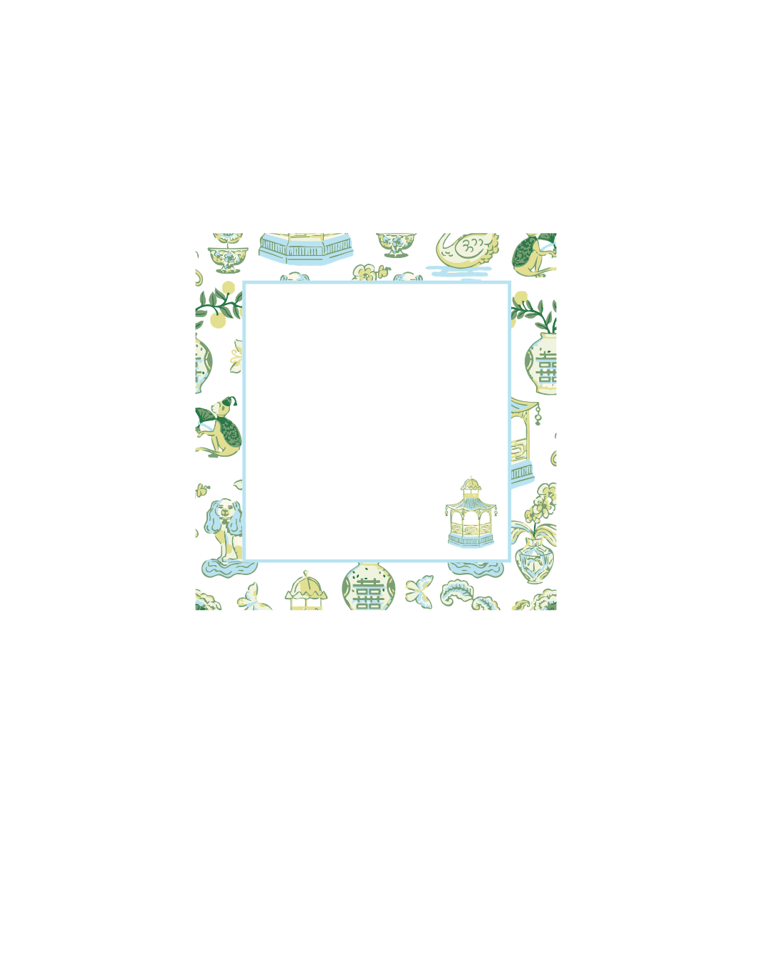 "Pergola" Square Notepad