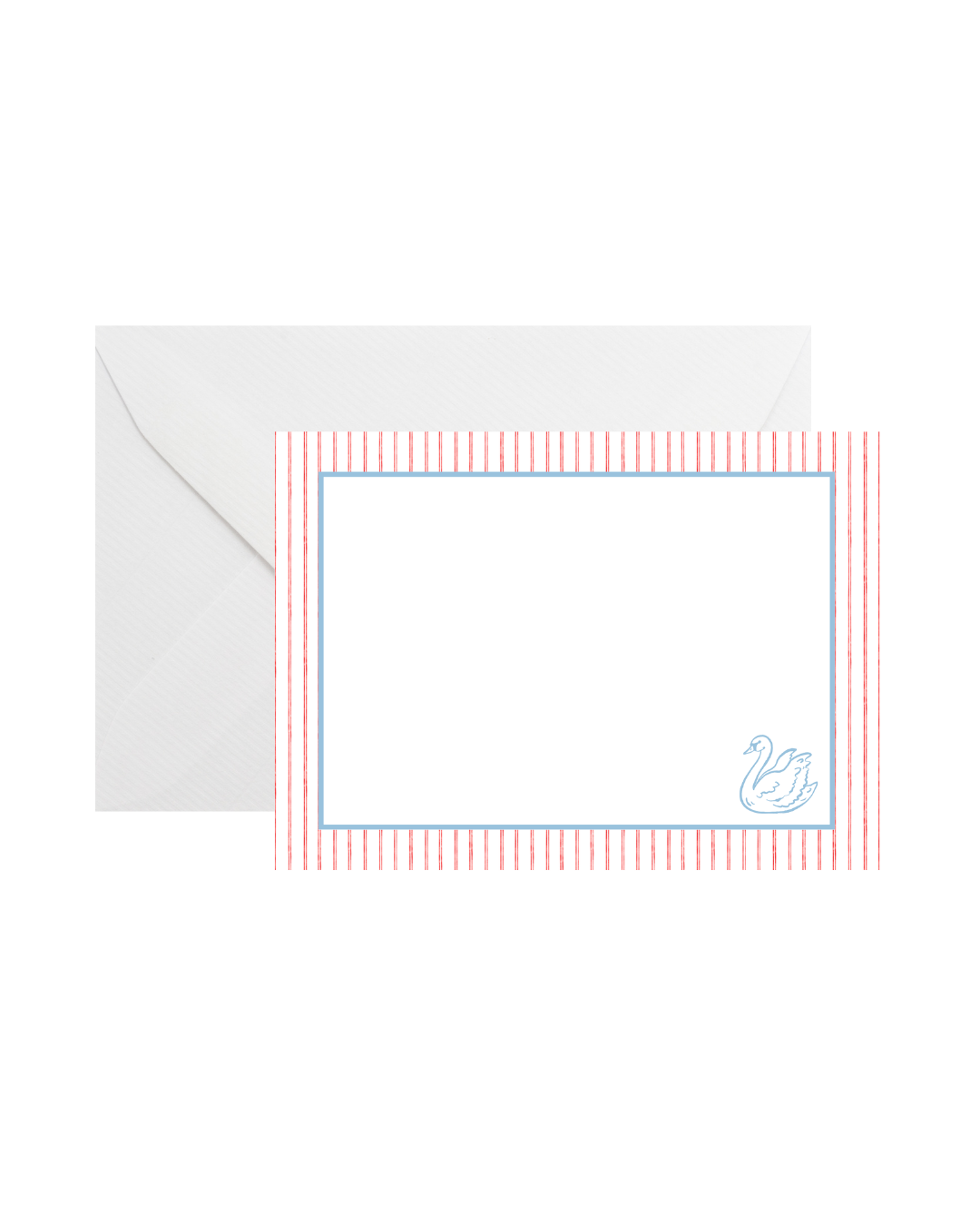 "Birds of a Feather" Flat Stationery Set