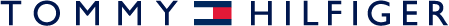 Tommy Hilfiger logo with the brand name and flag icon