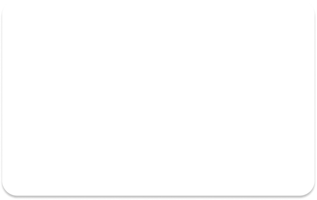 Blank white rectangular background with rounded corners.