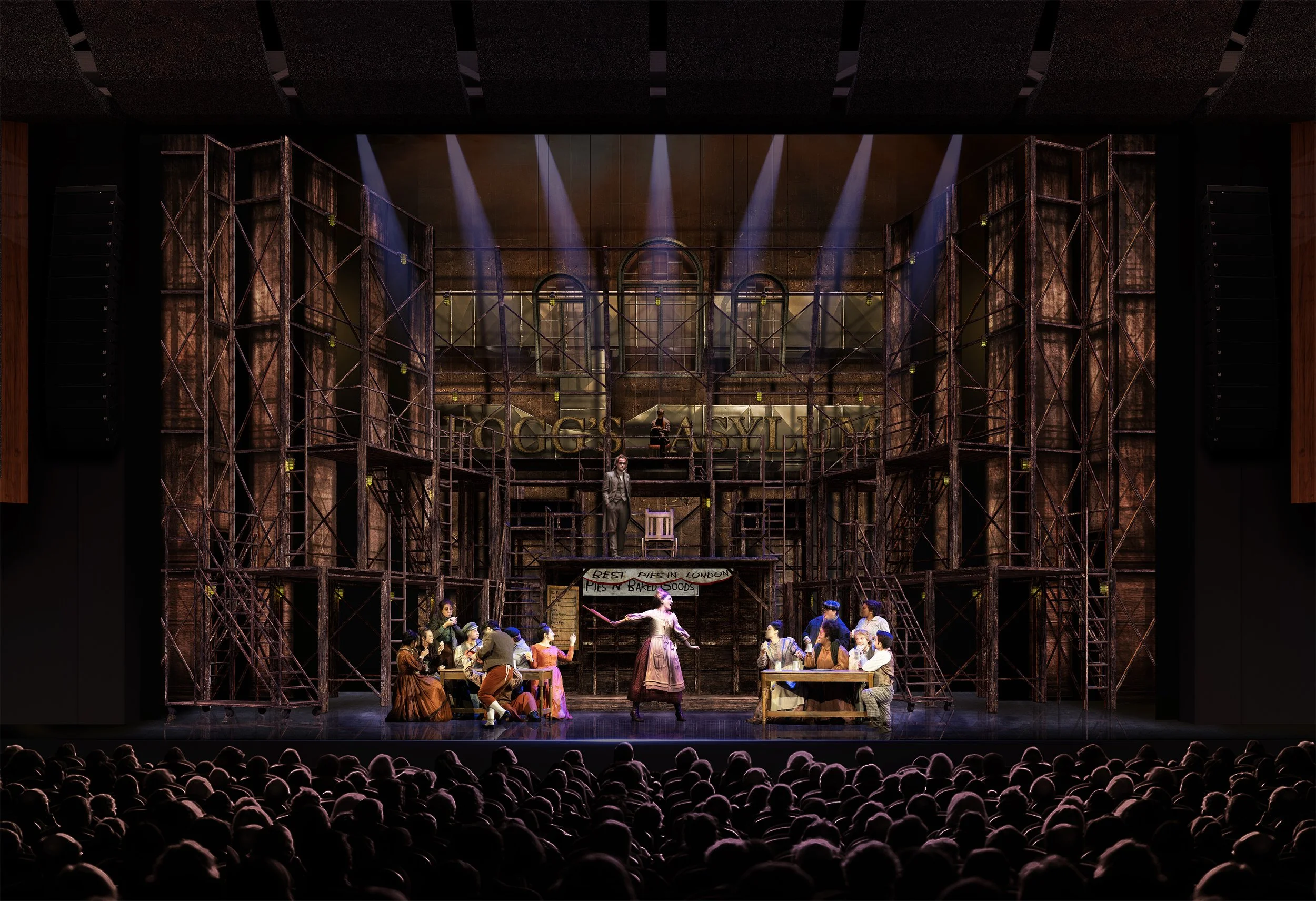 Sweeney Todd - Design by Paul Tate dePoo III