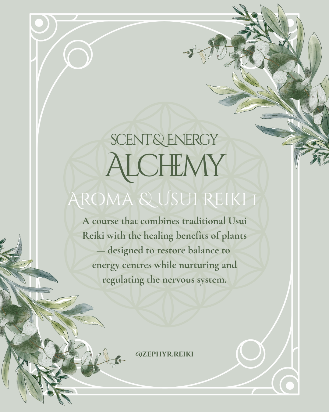Scent & Energy Alchemy - Aroma Reiki 1st Degree