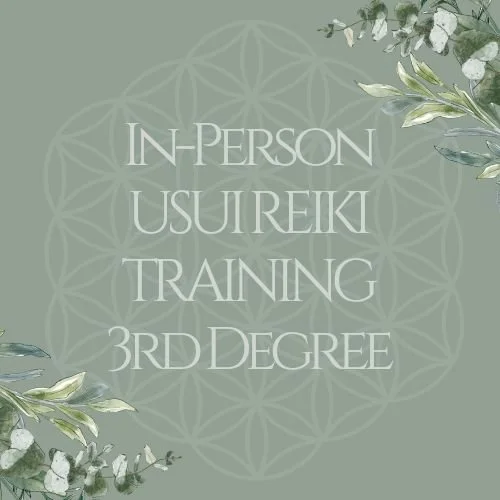 Reiki Third Degree Certification