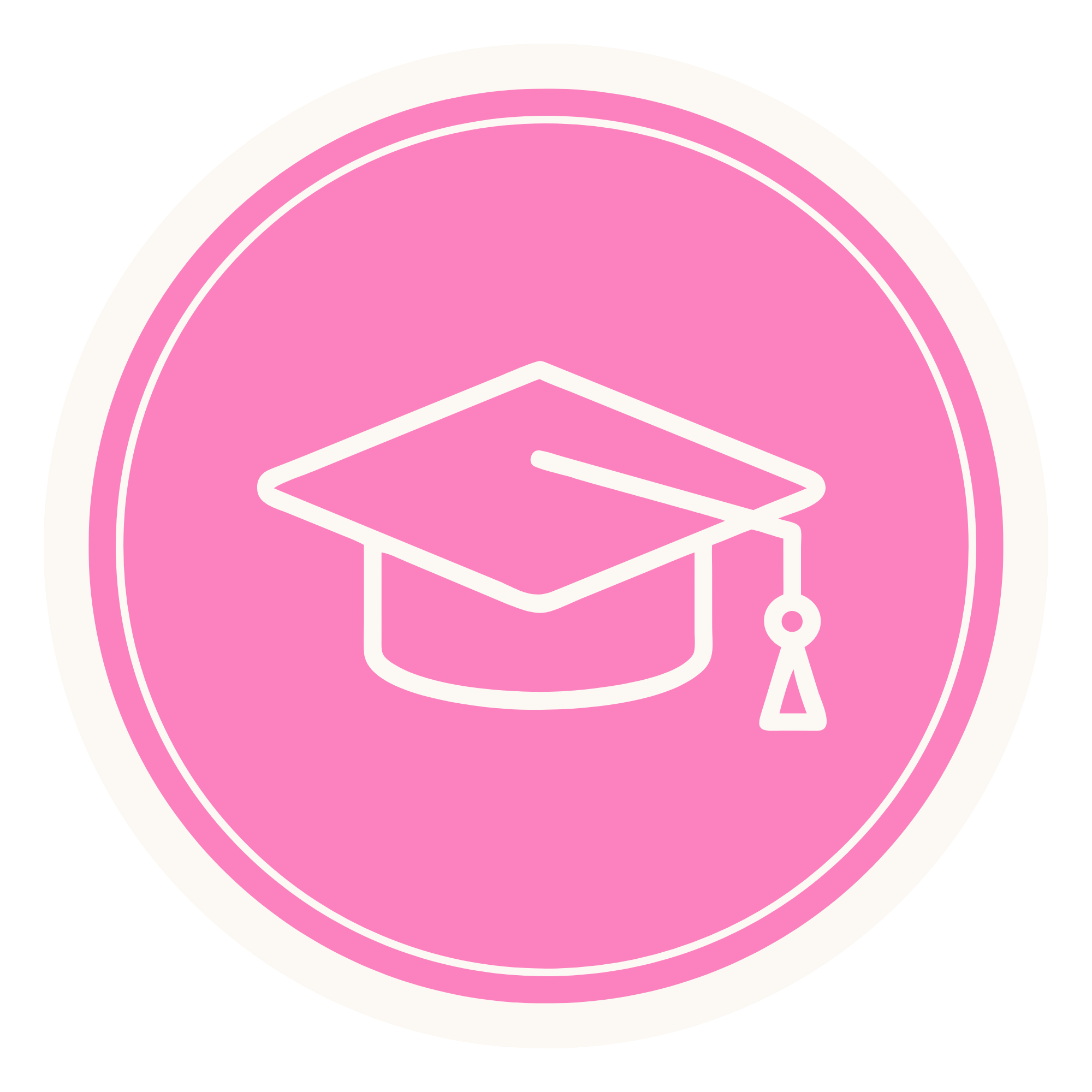 Icône de chapeau de diplômé pour formation