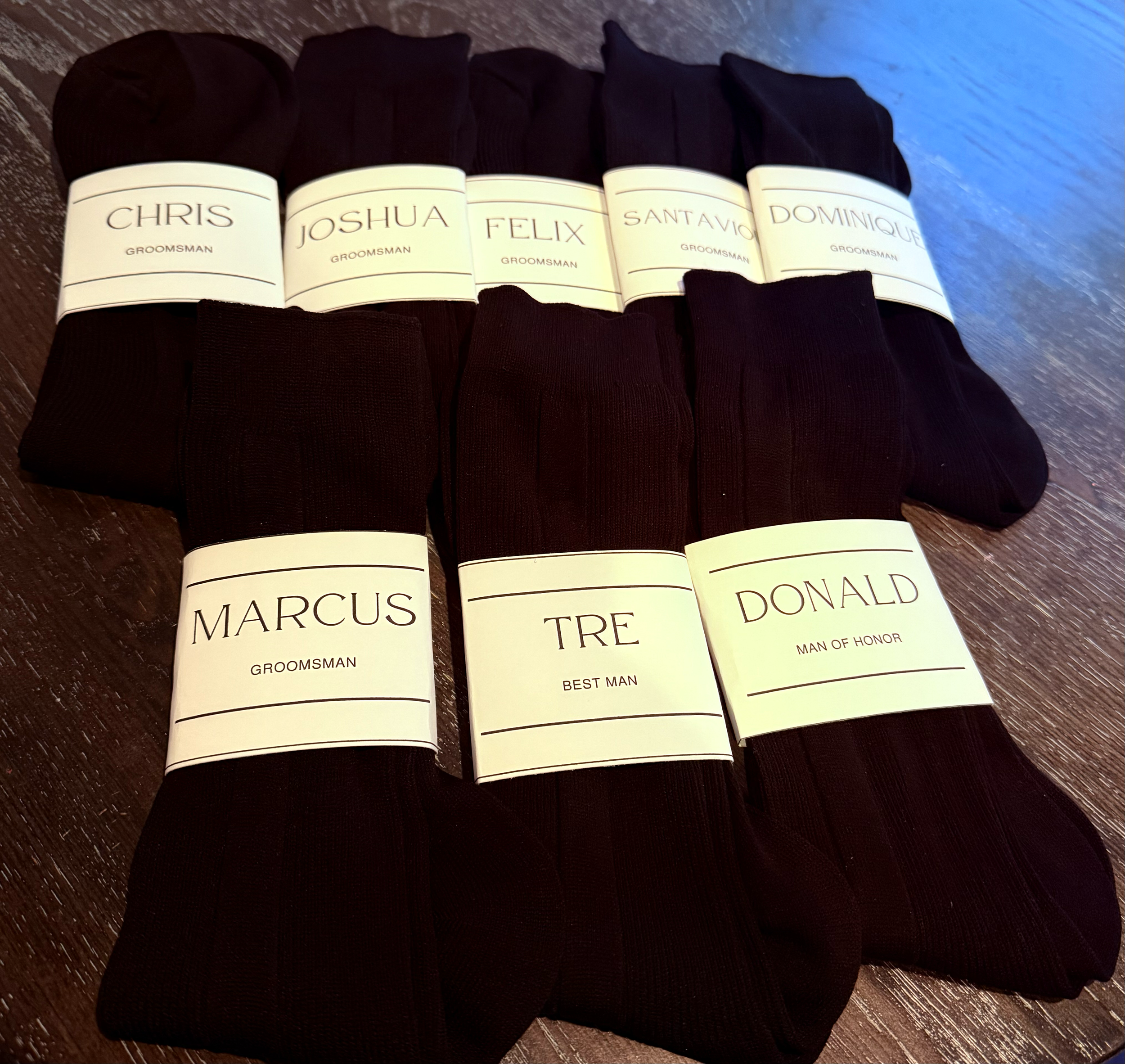 Custom Sock Label