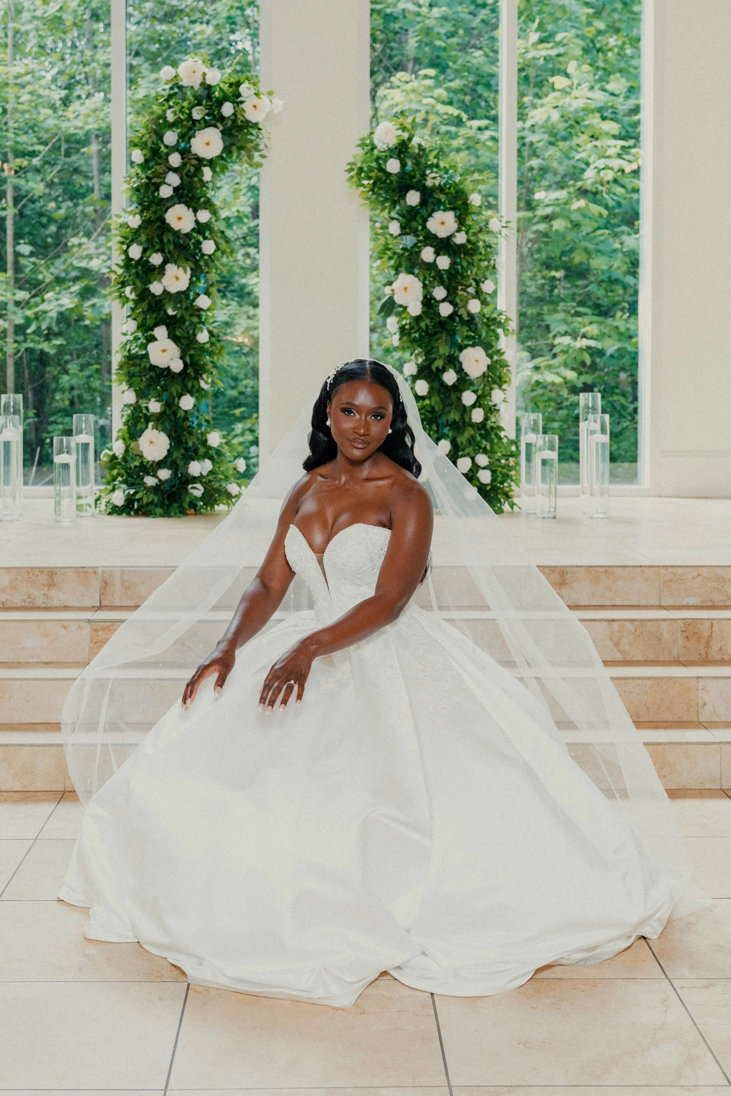 Floral Arch Backdrop