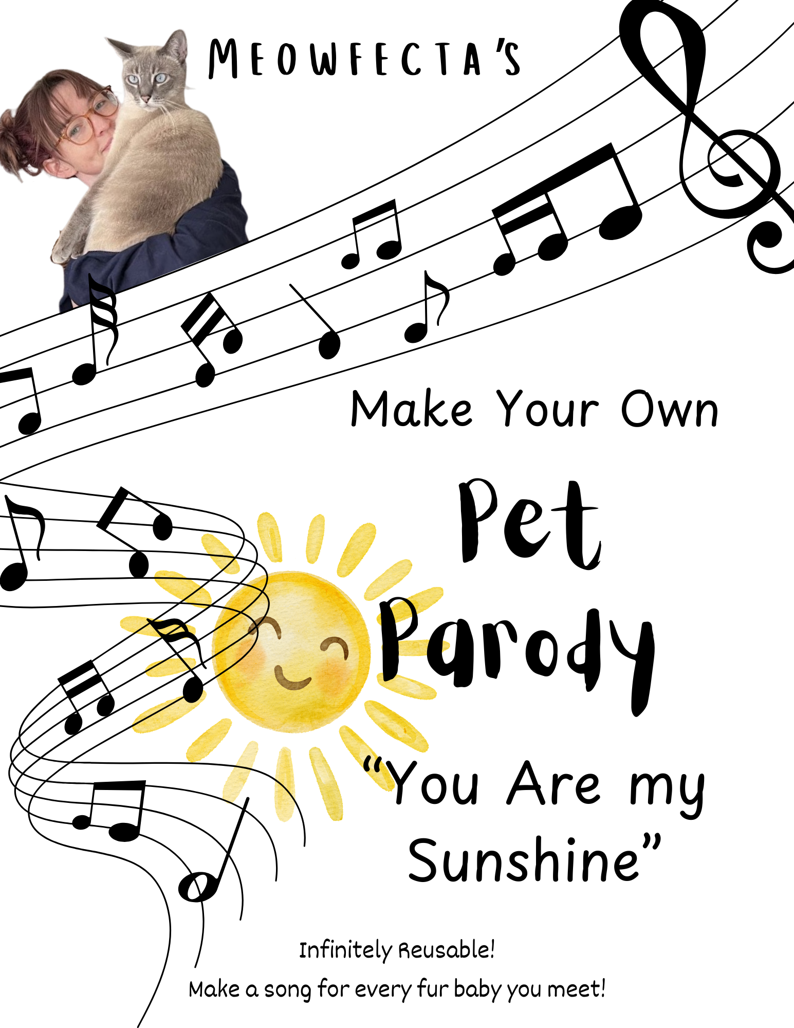 Make Your Own Pet Parody of You Are My Sunshine!