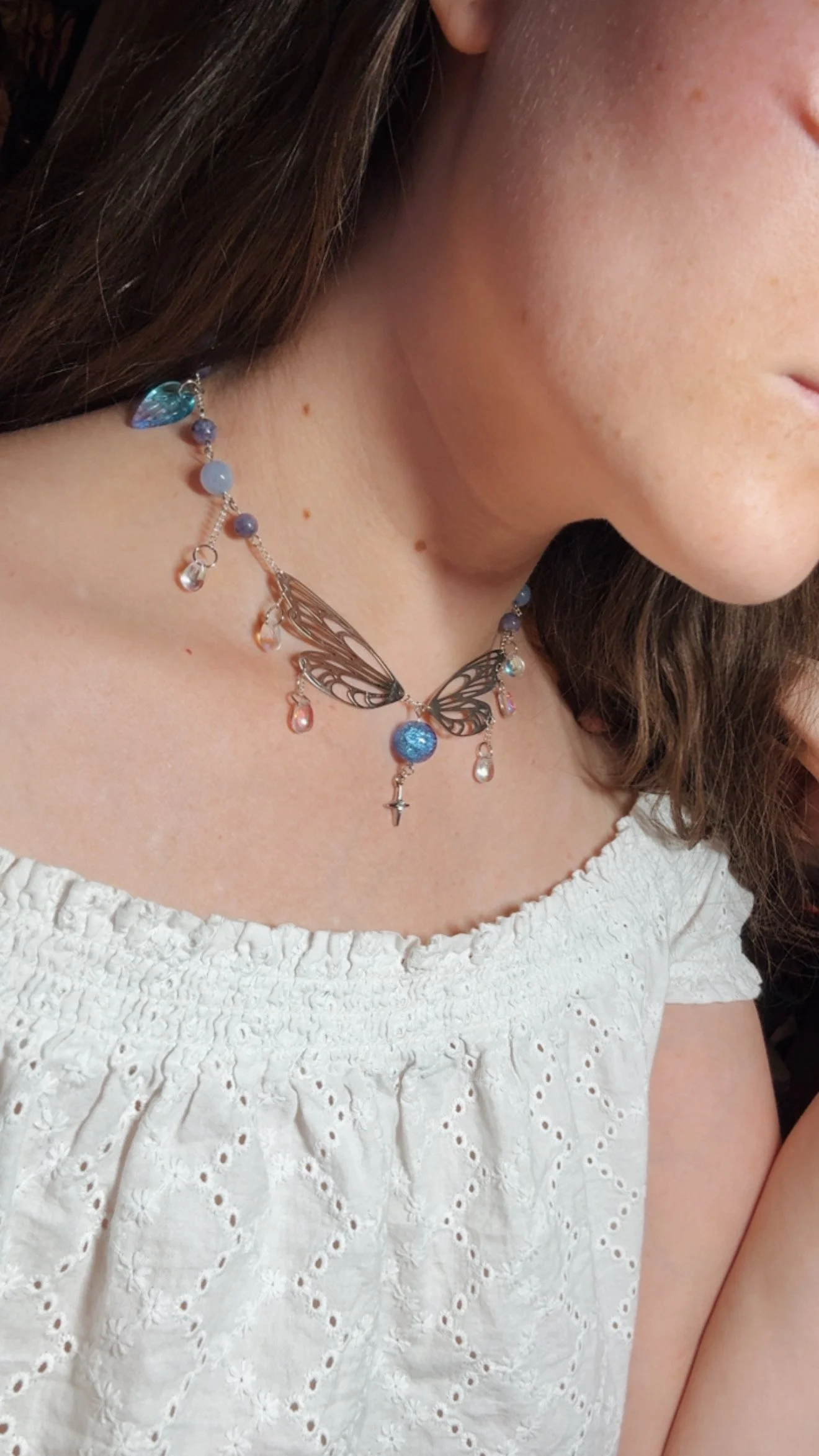 Butterfly Wing Choker