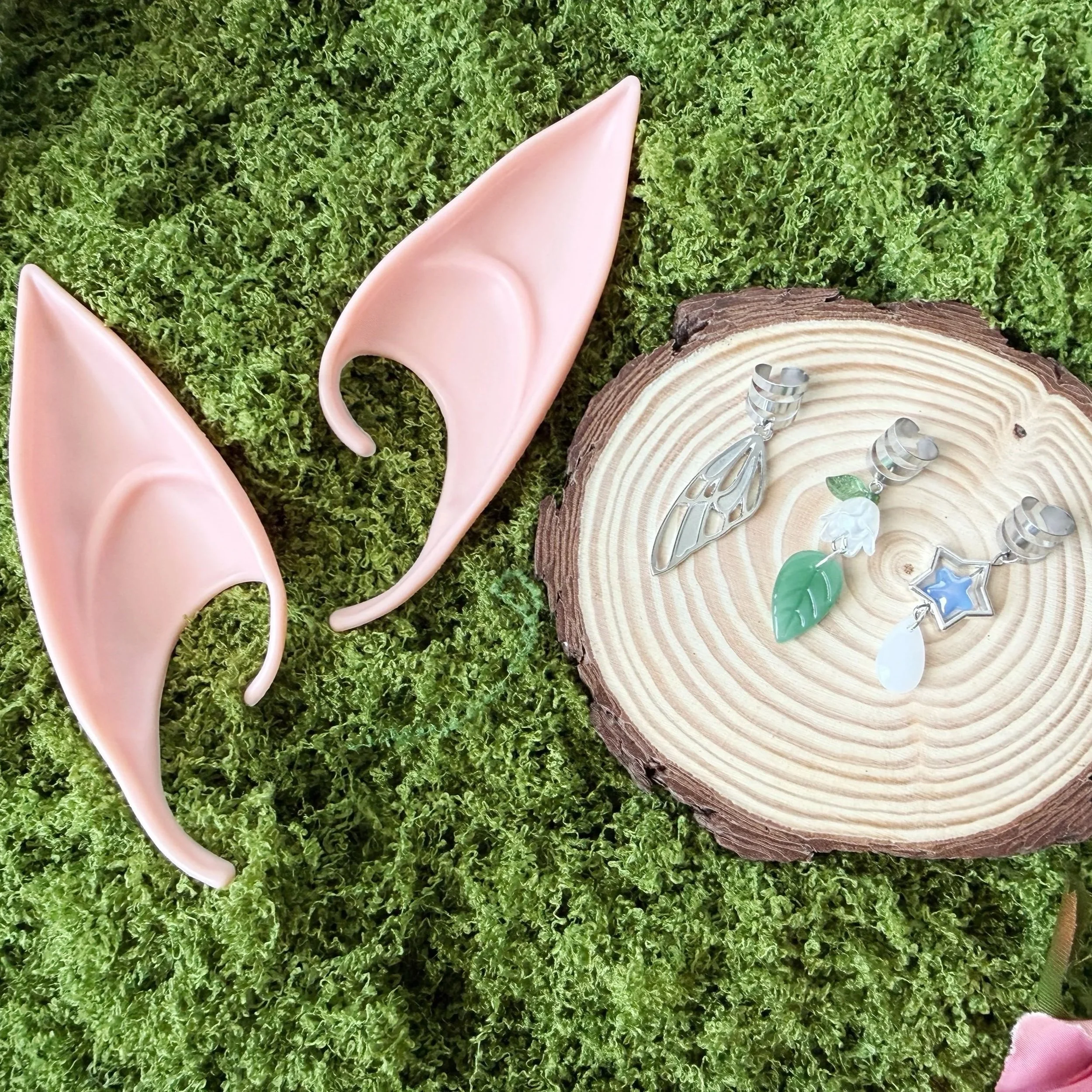 Fairy Ears + 3 Ear Cuffs
