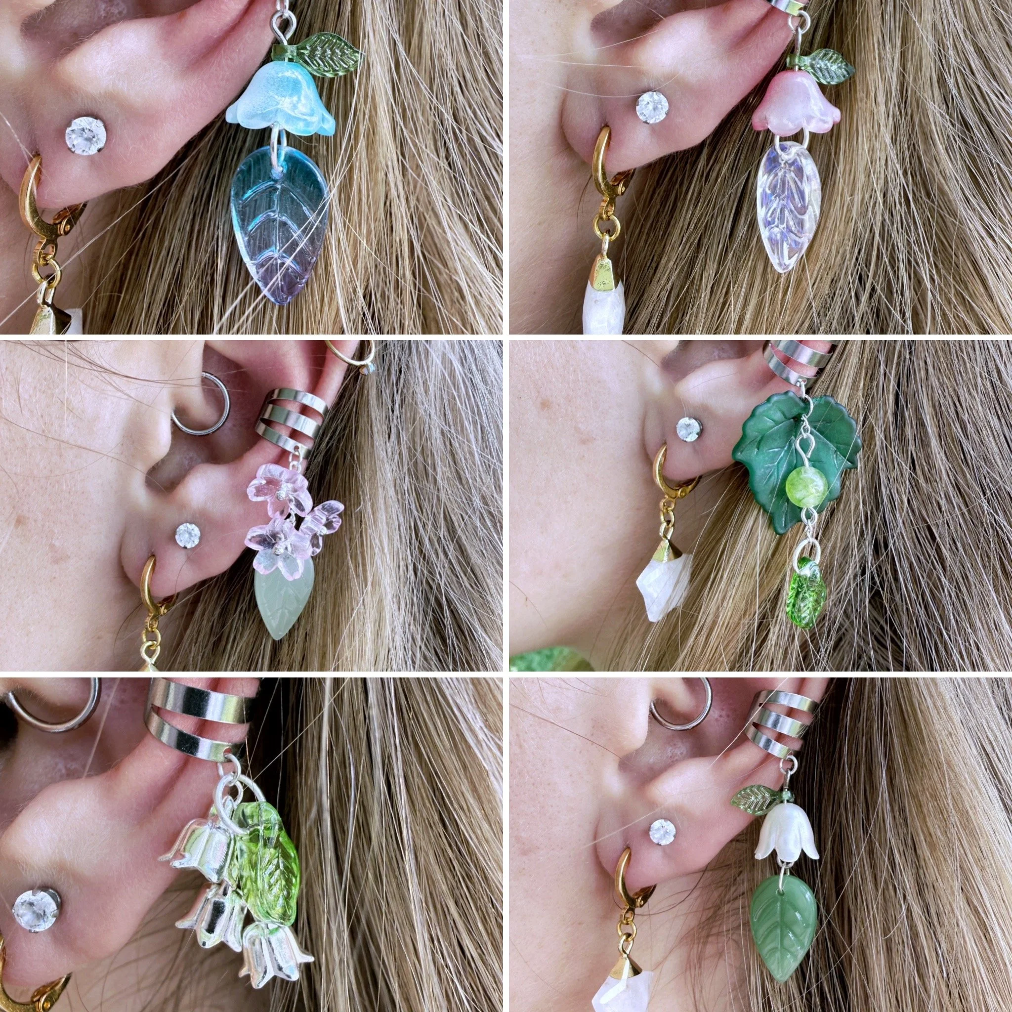 Dew Petal - Ear Cuffs