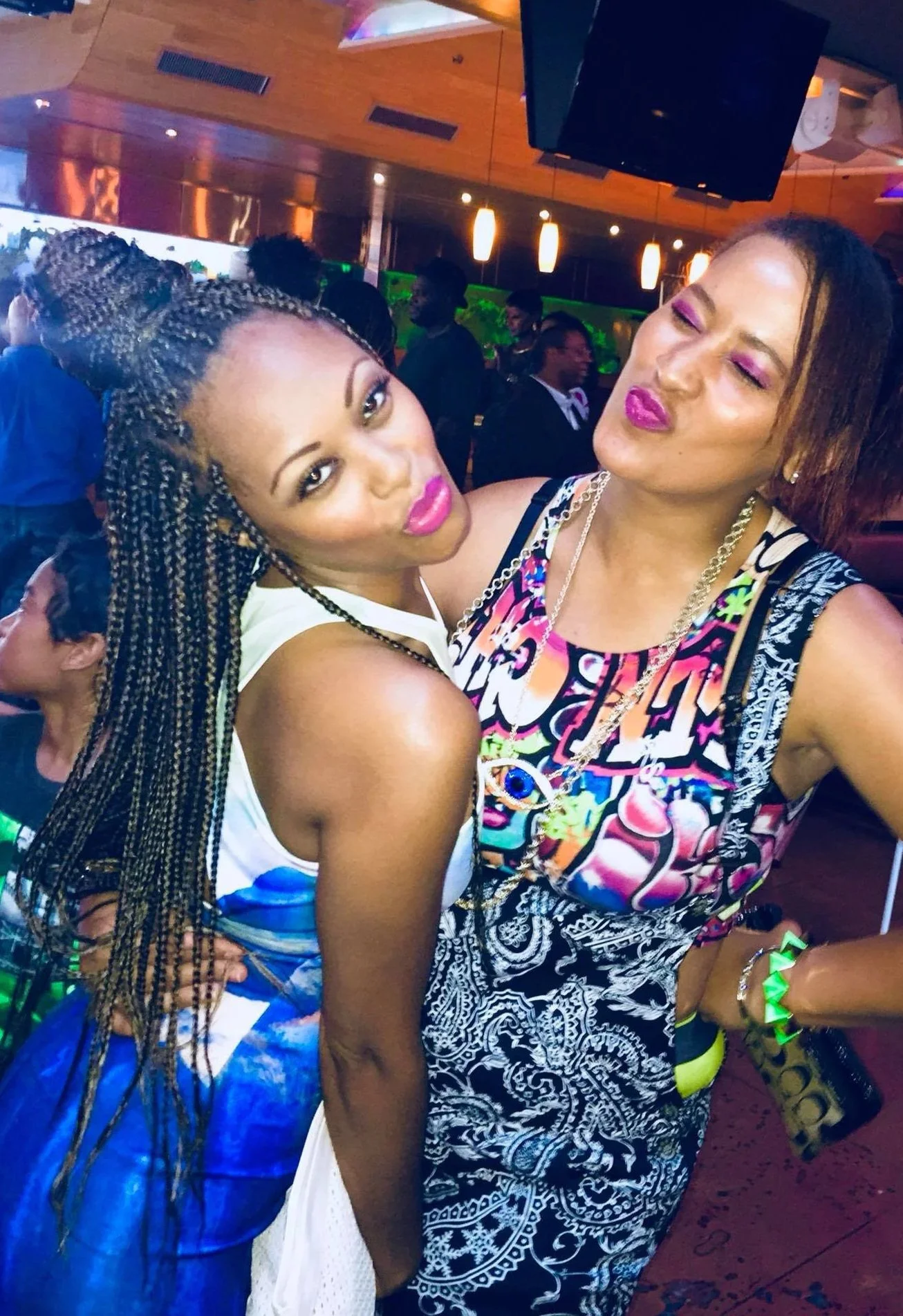 LaidEe P and Brandi Williams (Blaque)