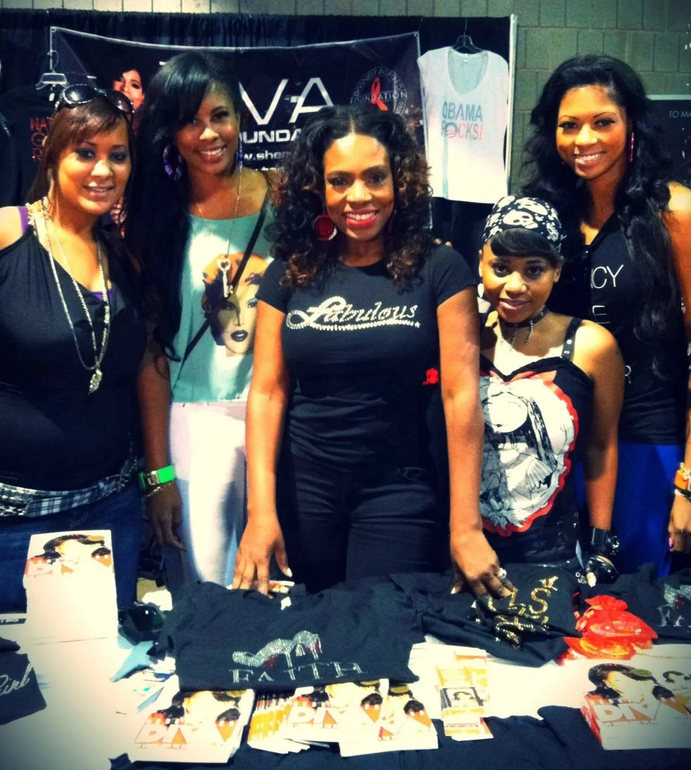 LaidEe P, Sheryl Lee Ralph, Reigndrop and Models