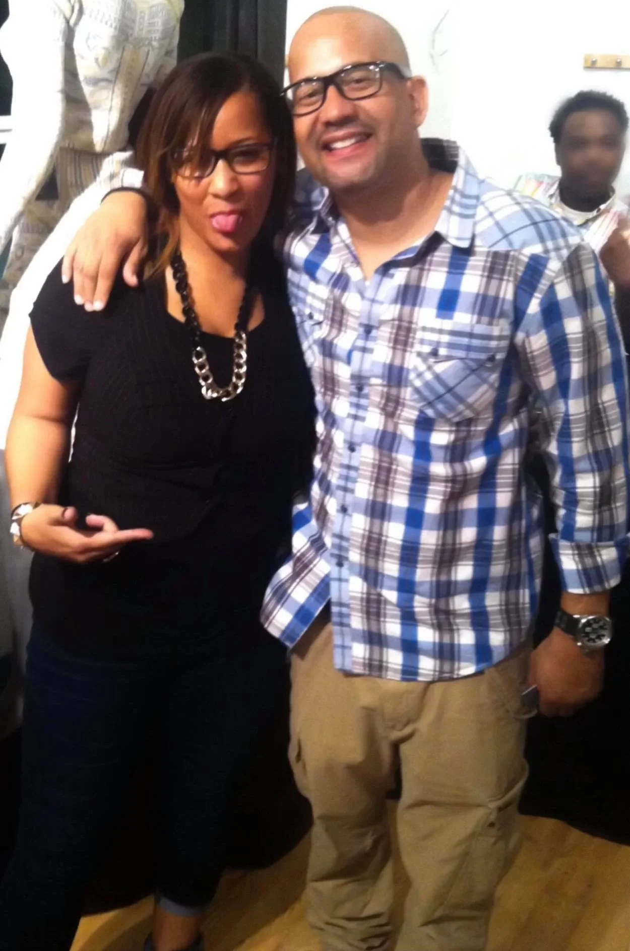 LaidEe P and Pierre Edwards