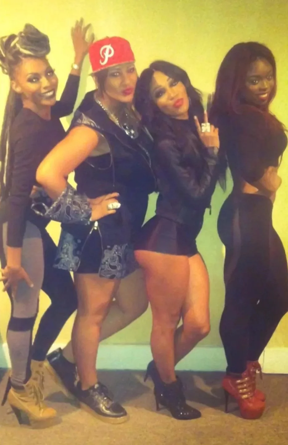 LaidEe P, Dondria and Dancers