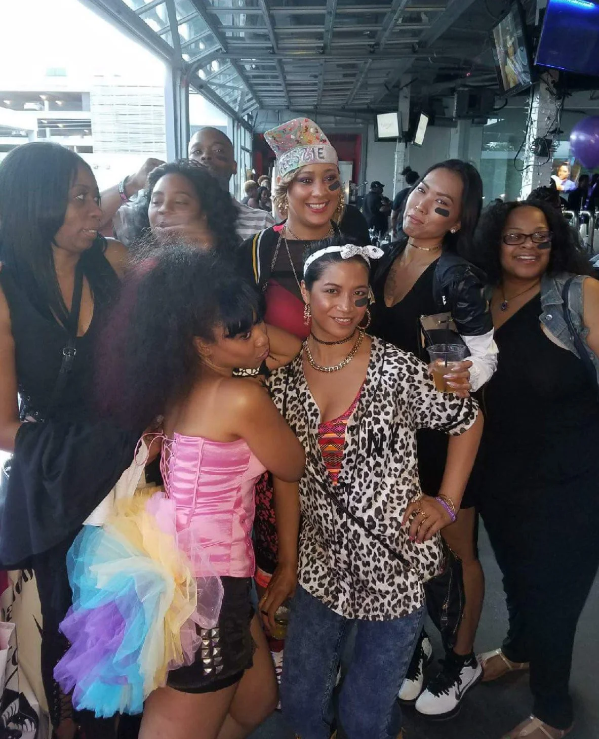 LaidEe P, Mz YoYo, Traci A, Chammy, Reigndrop and Lopes Fam