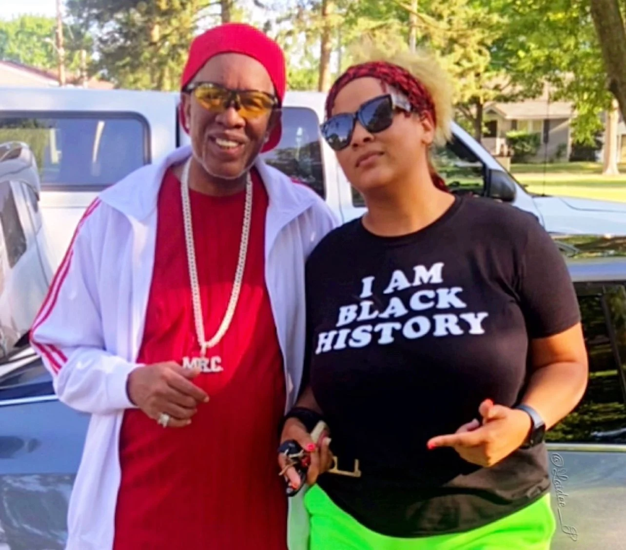 LaidEe P and DJ Casper (Mr. C)