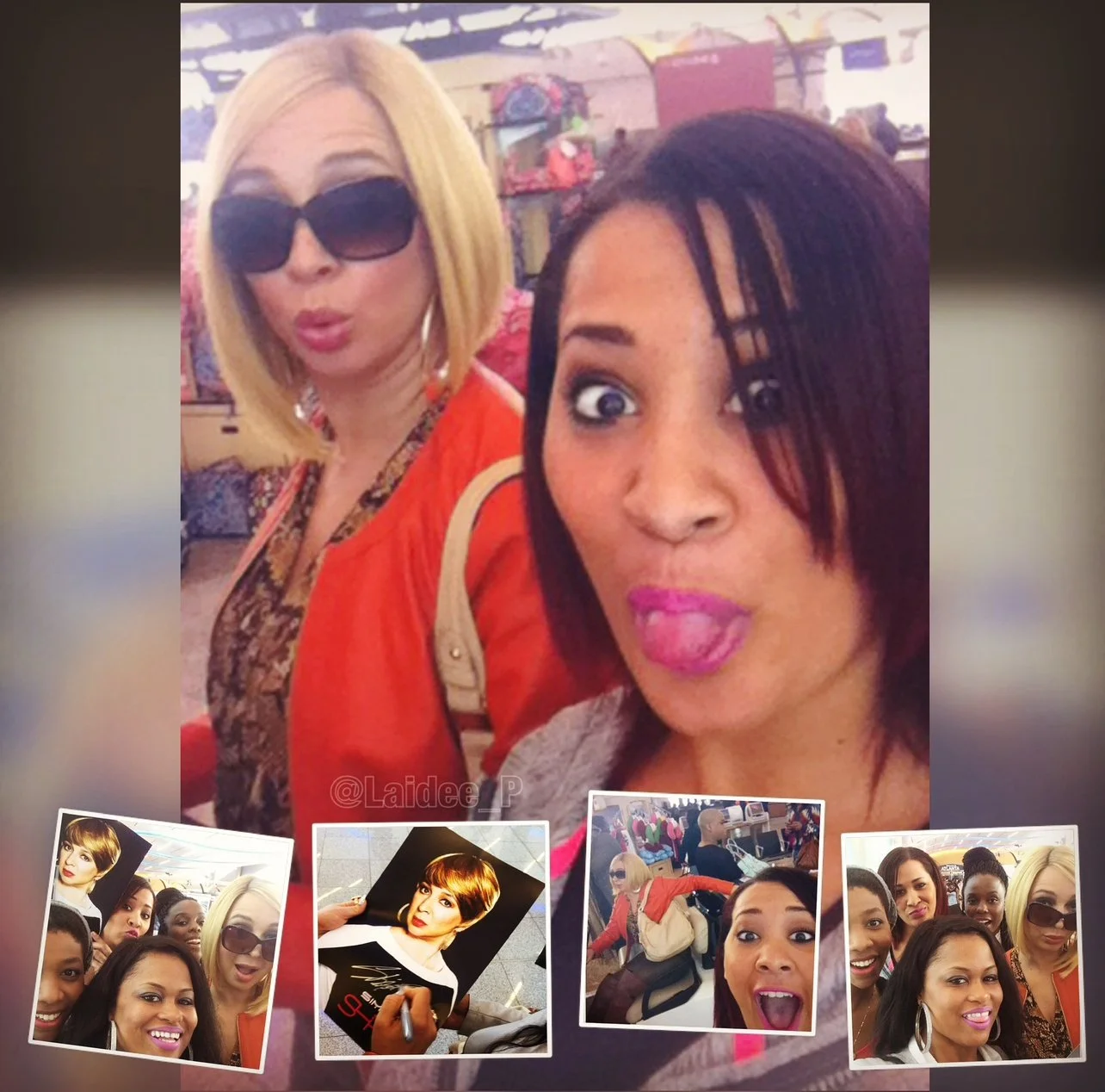 LaidEe P and Maya Rudolph