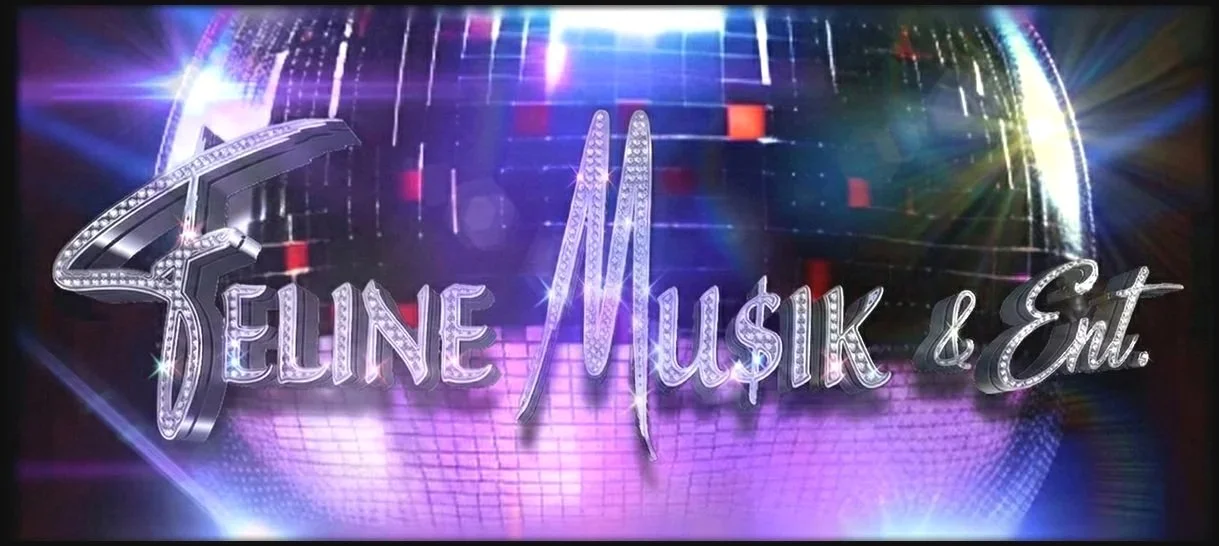 LAIDEE P's DJ Company: FELINE MU$IK & Ent. Logo