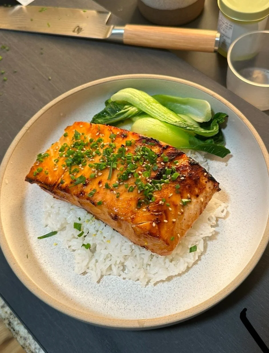 Miso Gochujang Salmon