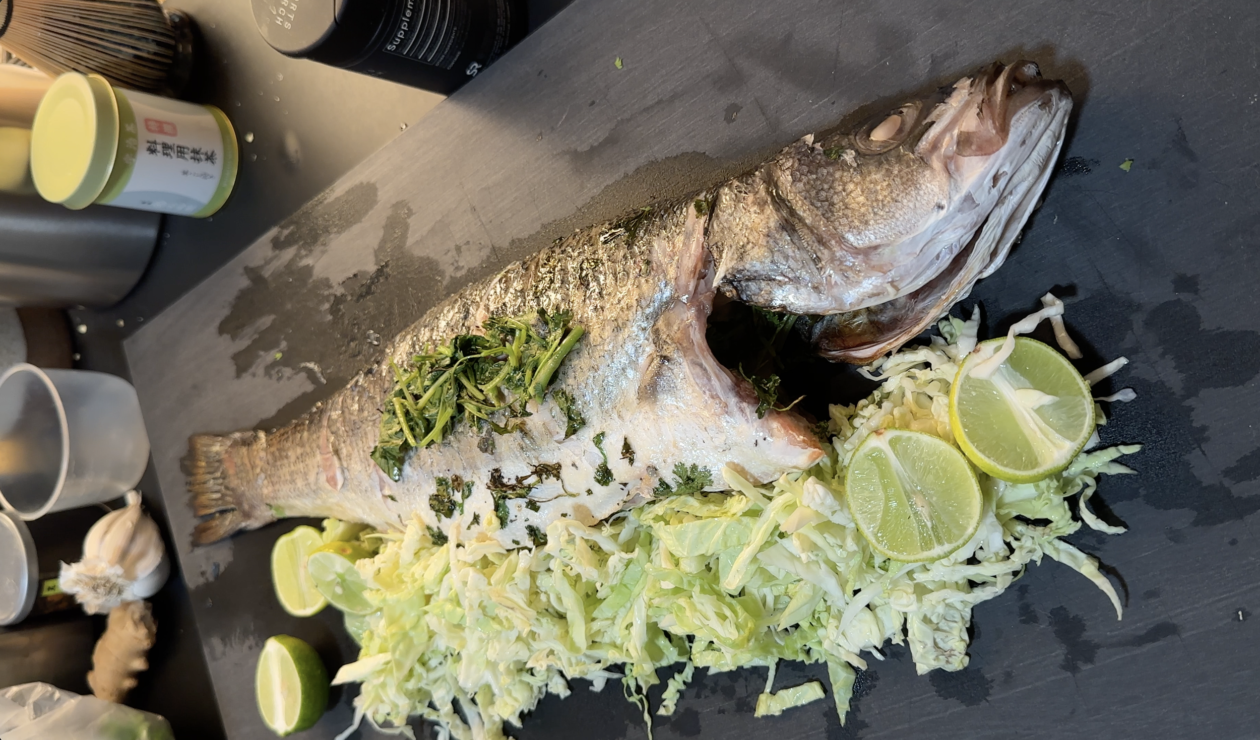 Dry Brine Branzino