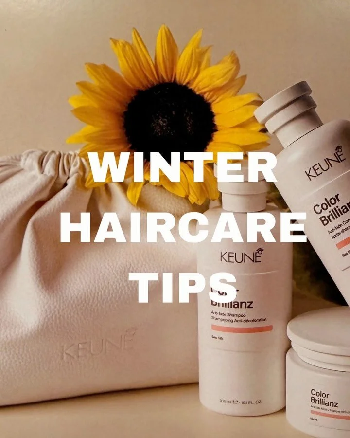 Healthy hair starts with healthy habits🌸
Need help creating the perfect winter haircare routine? Ask your stylist at your next appointment🤎
