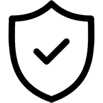 Black background with a white medal featuring a star in the center.