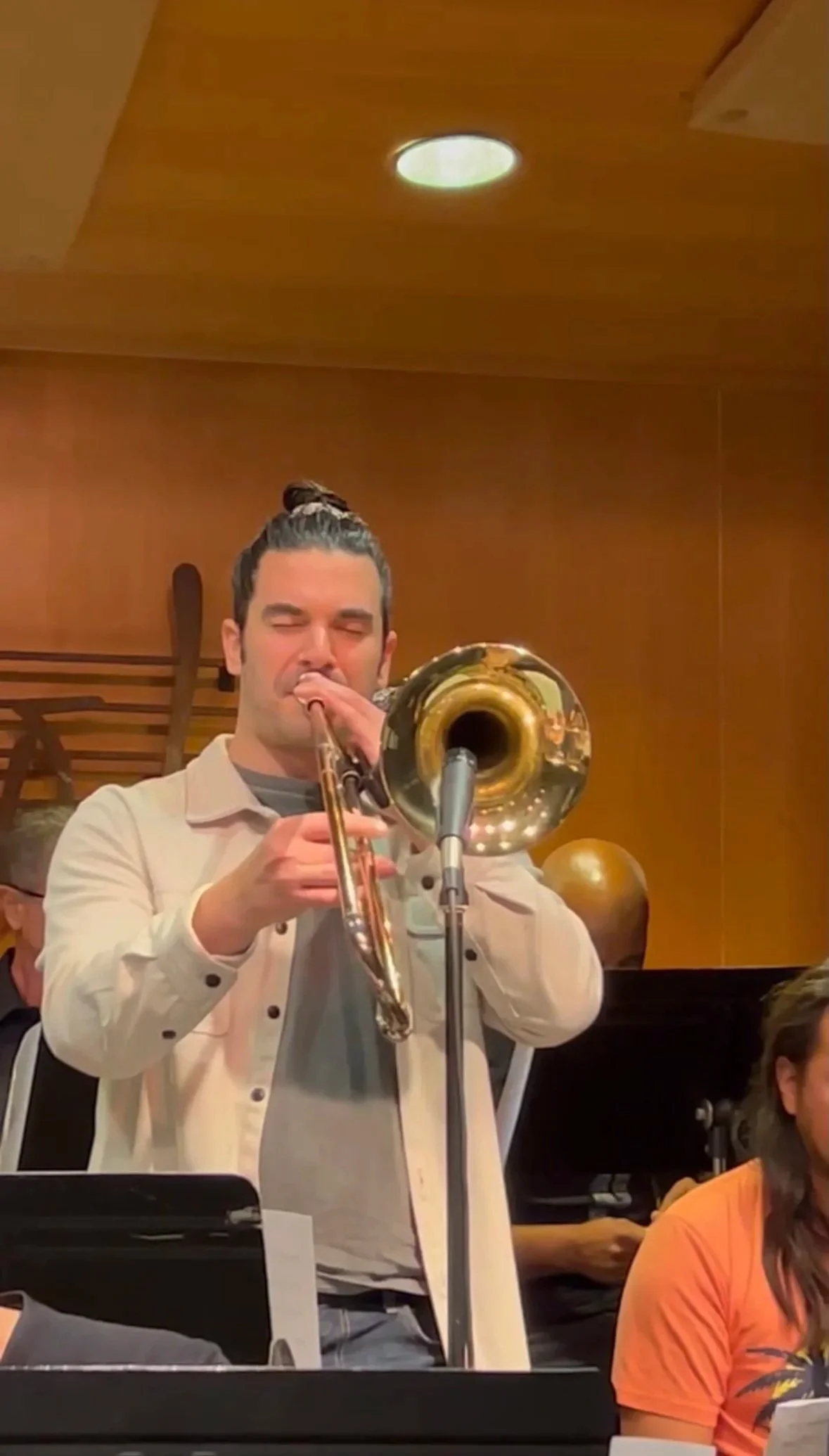 How to play high notes on trombone