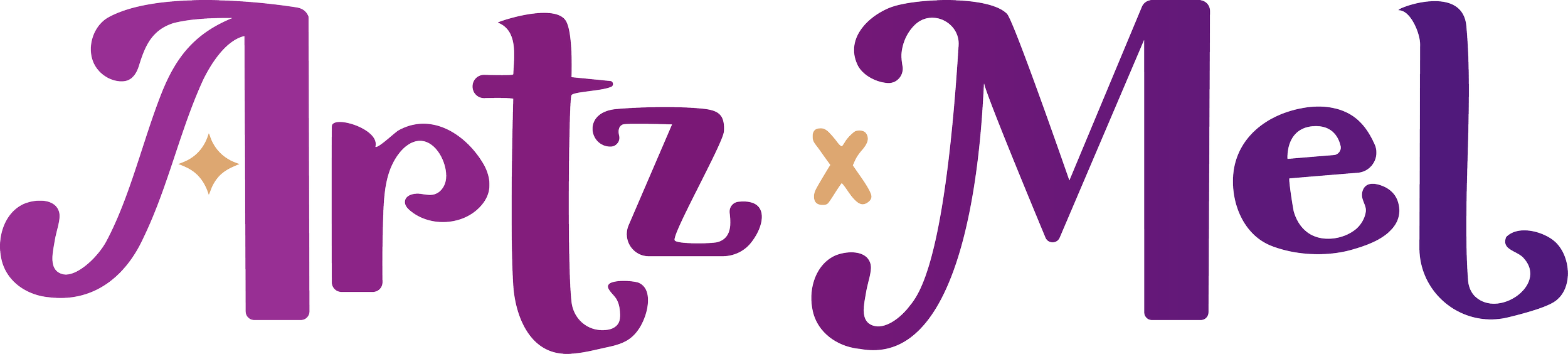 Logo of Artzxmel, digital artist and Illustrator