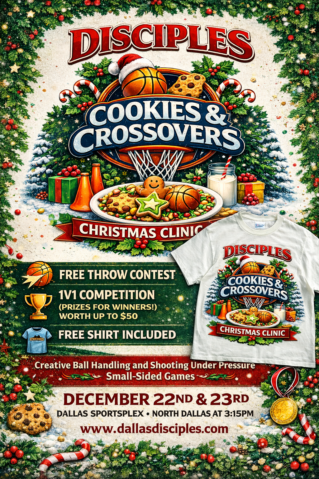 'Cookies & Crossovers' Christmas Skills Clinic