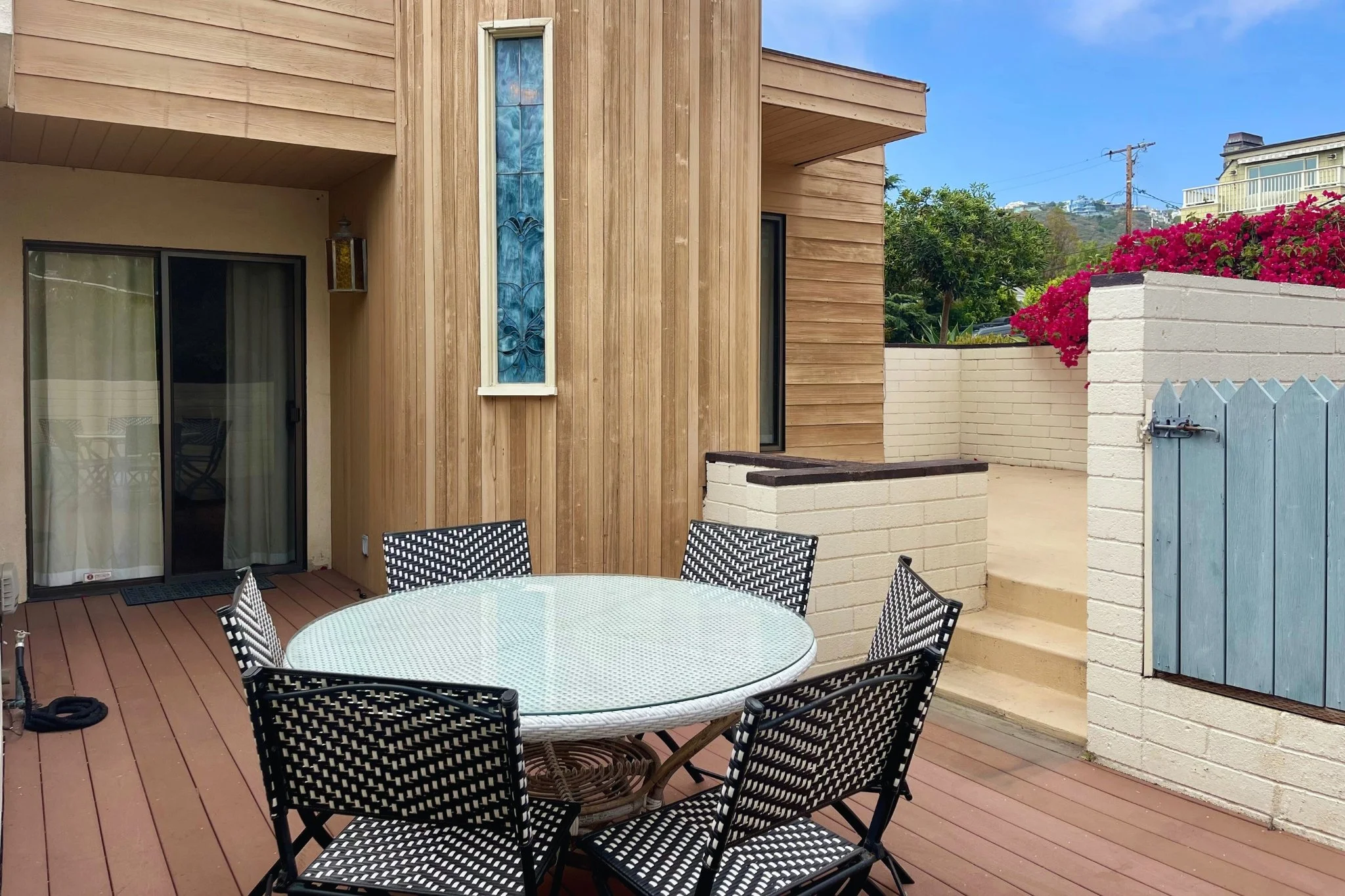 Patio off of the primary suite