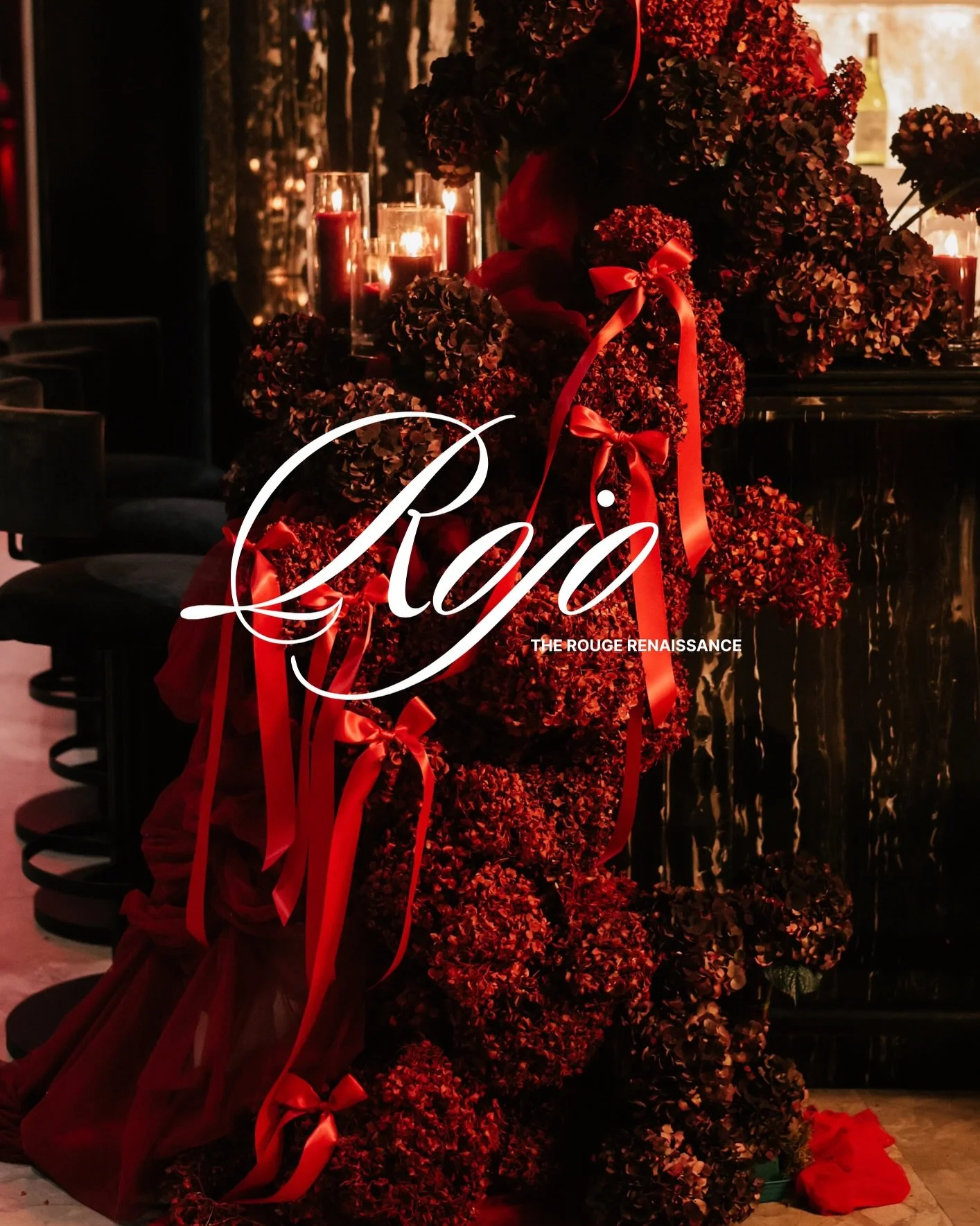 THE RED RENAISSANCE | STORY 01 🌹
 Sometimes the universe speaks in colours&hellip; and this month, it started with red.
My first shoot stepping into this new season was for a private function catered by Olives &amp; Plates and the theme, without any