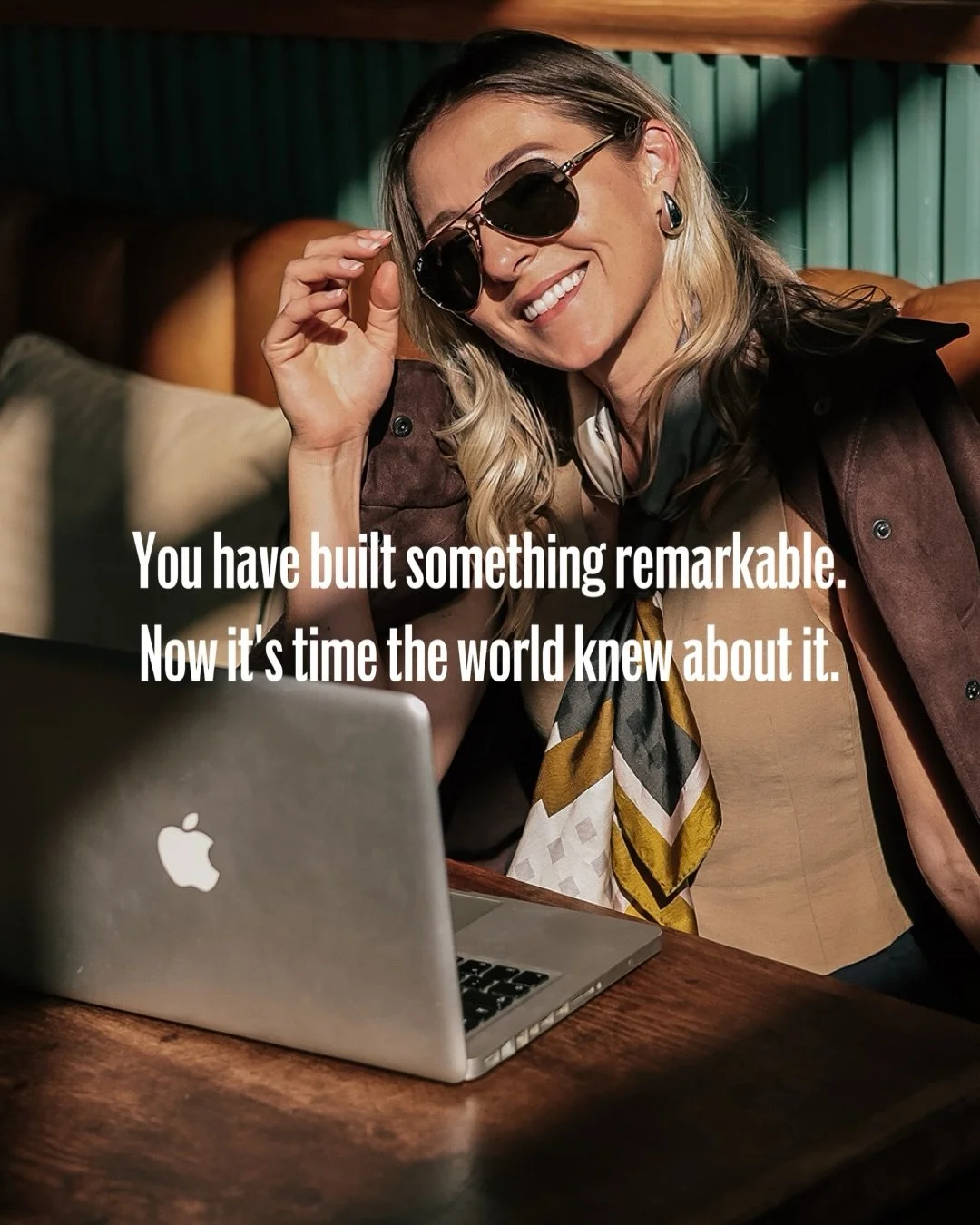 She is good at what she does. Really good.
Her clients know it. Her peers know it. But scroll through her Instagram and you would never know it exists. 

If that is you, this is for you.
I have spent the last few weeks sitting across from women exact