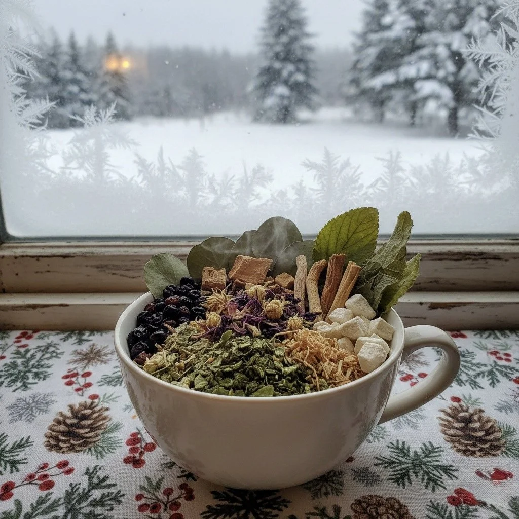 “The Deep Winter Wellness” Elixir Tea - Immunity and Respiratory Health