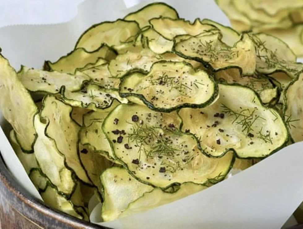 The Real Dill - Salt, Vinegar and Dill Cucumber Crisps