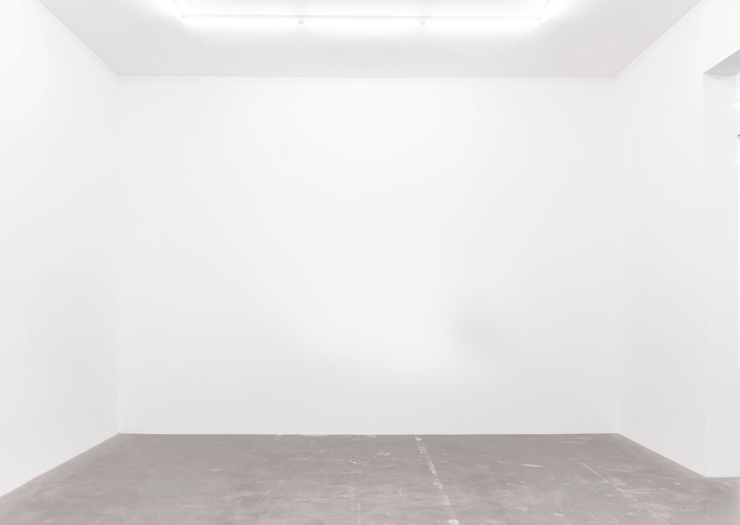 Installation view of "Exhibition Title" (year) at Gallery C in City, Country.