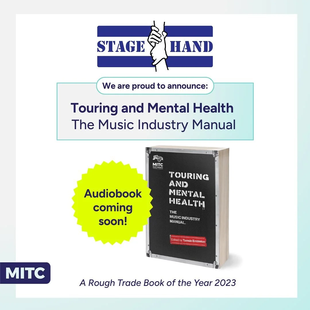 We have partnered with Music Industry Therapist Collective @wearemitc on the release of the new audiobook version of Touring &amp; Mental Health: the Music Industry Manual - now available! 
.
The audiobook has been designed for life on the road, acco