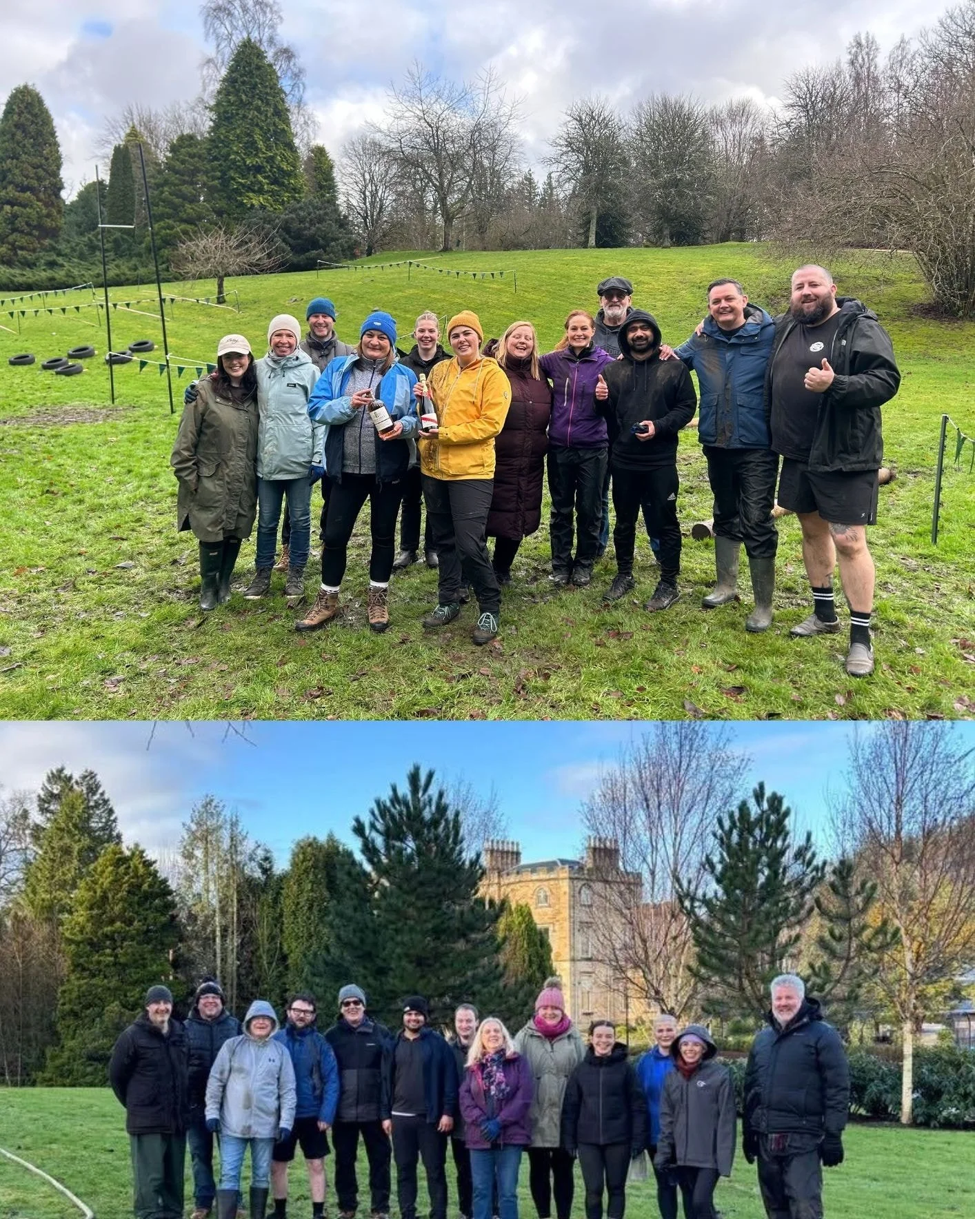The team have been back at @crossbasketcastle for the last two days, delivering Highland Games events - and yes, it was very muddy.

A huge thanks to the fantastic group from @littleschauffeurdrive - their energy made every challenge even more fun. E