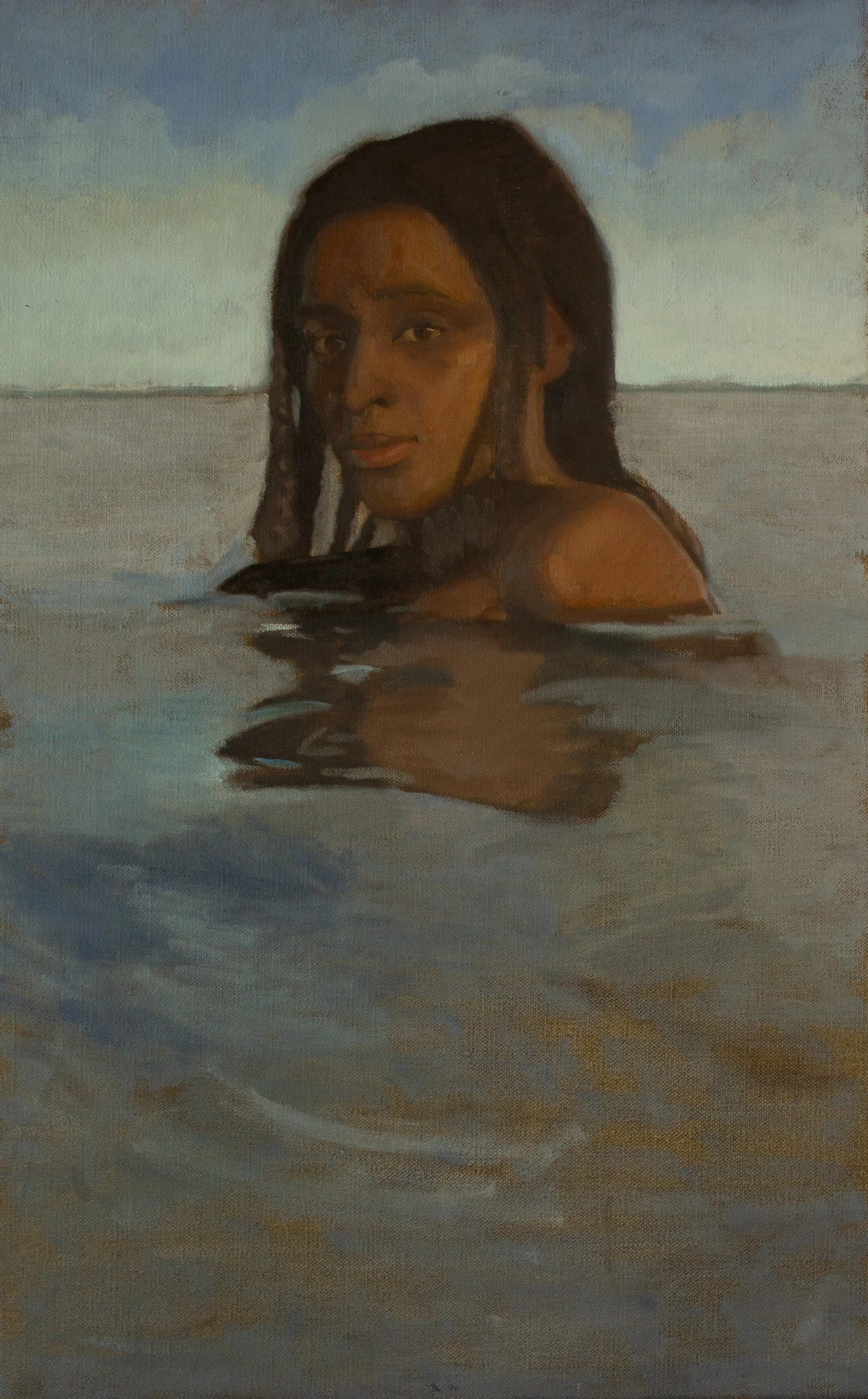 Aruna II, 2024. Oil on canvas - 60x50cm