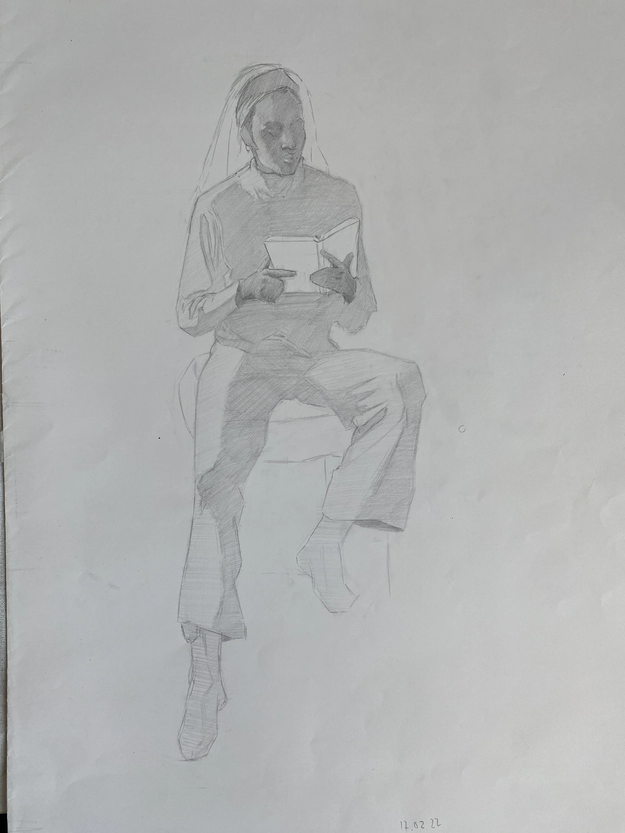 Le livre de la jungle, 2023. pencil on paper - 53x49cm