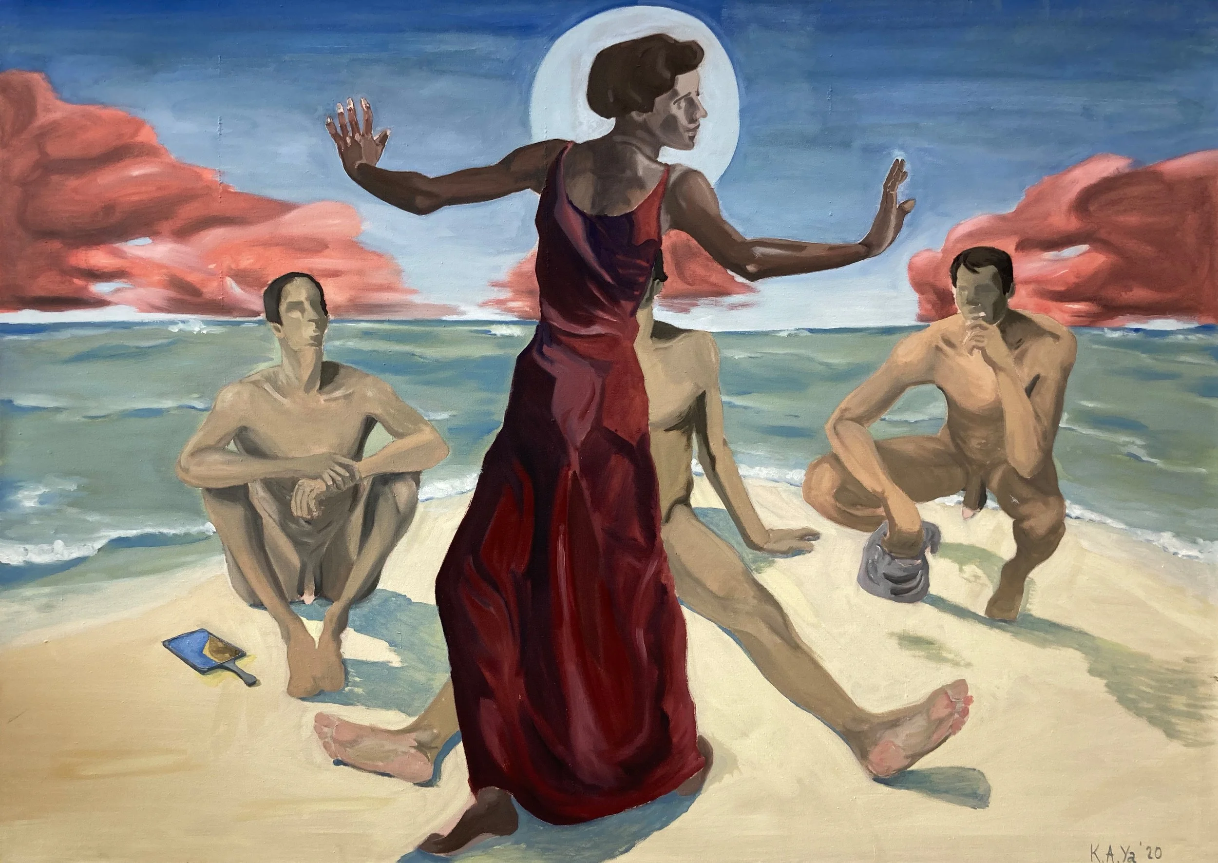 Unverborgen, 2020. Oil on canvas - 100x140cm