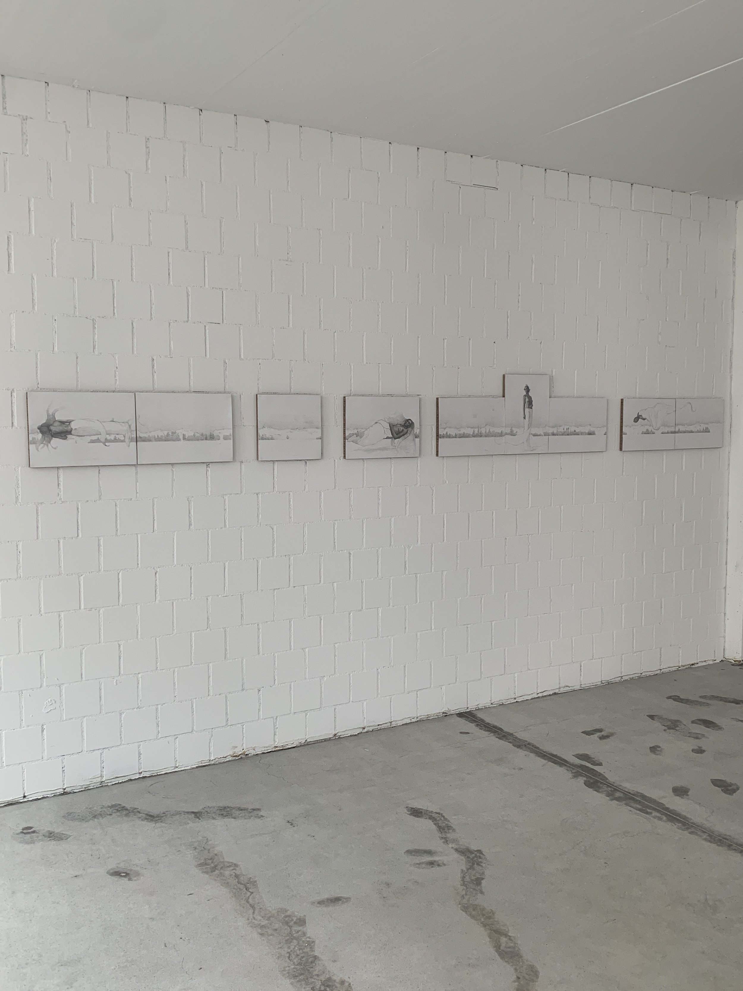 Untitled, 2026. pencil on paper - various sizes