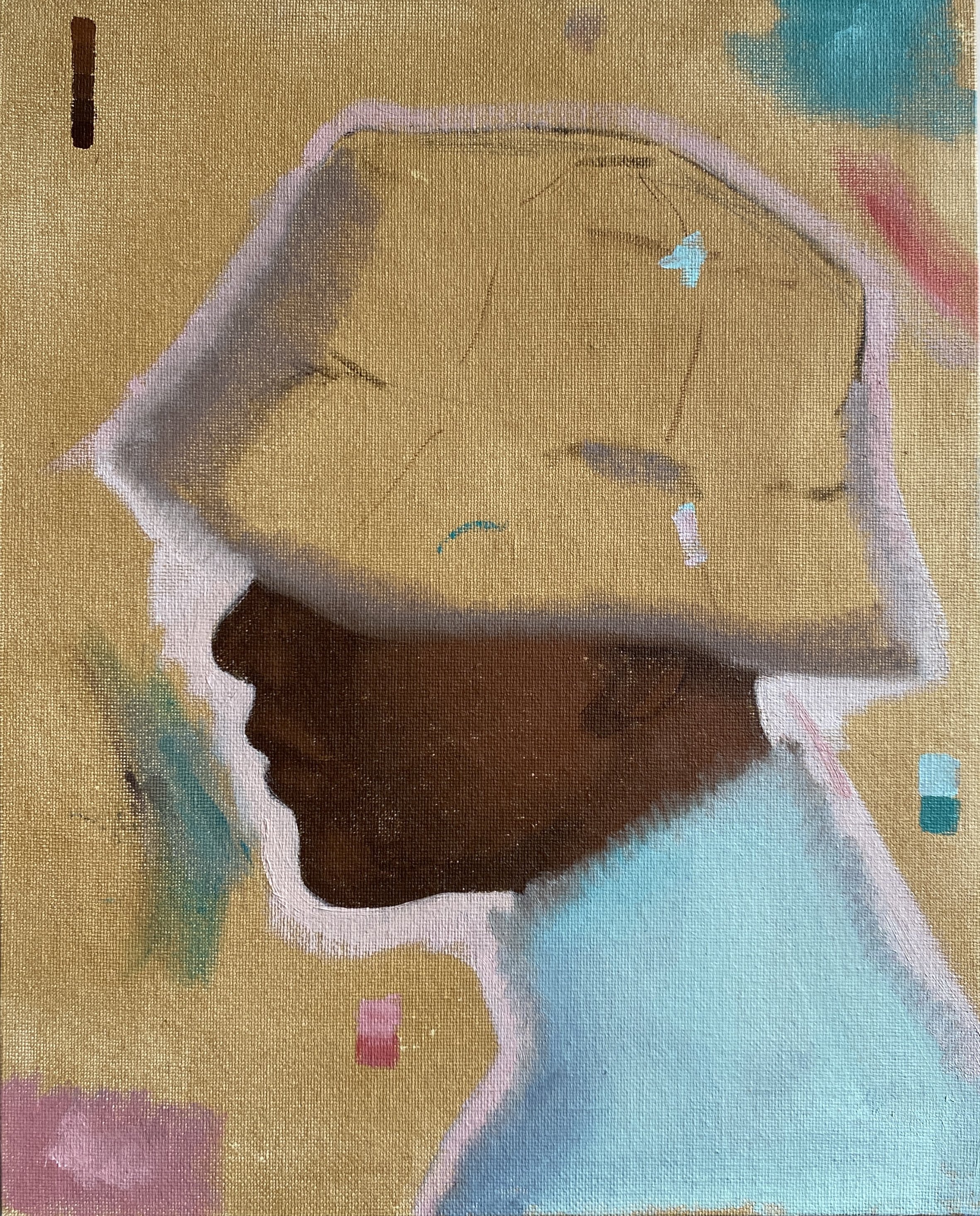 Untitled (How Does It Feel), 2025. Oil on Panel - 30x24cm 