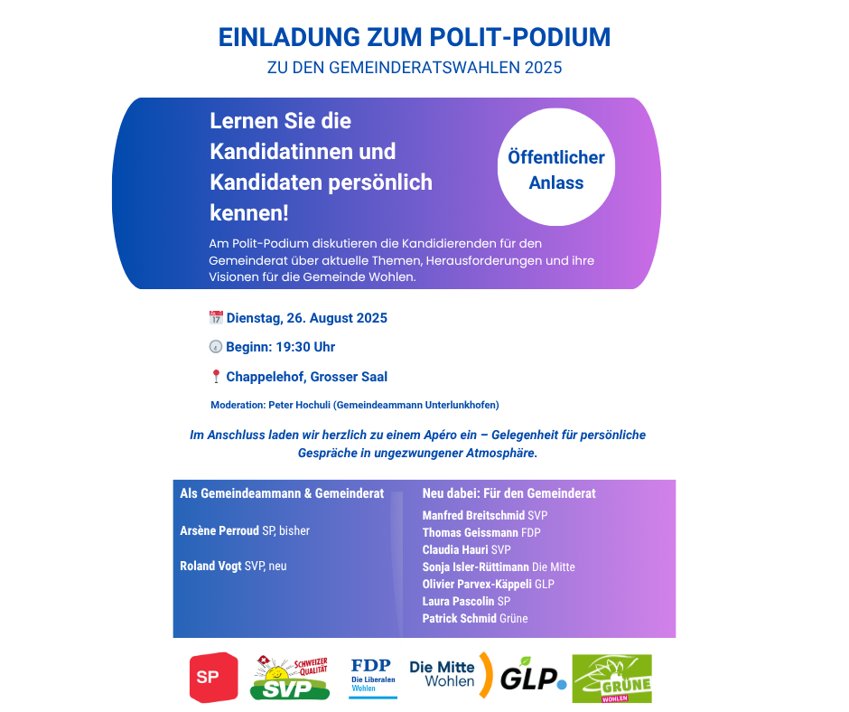 Wohler Polit-Podium