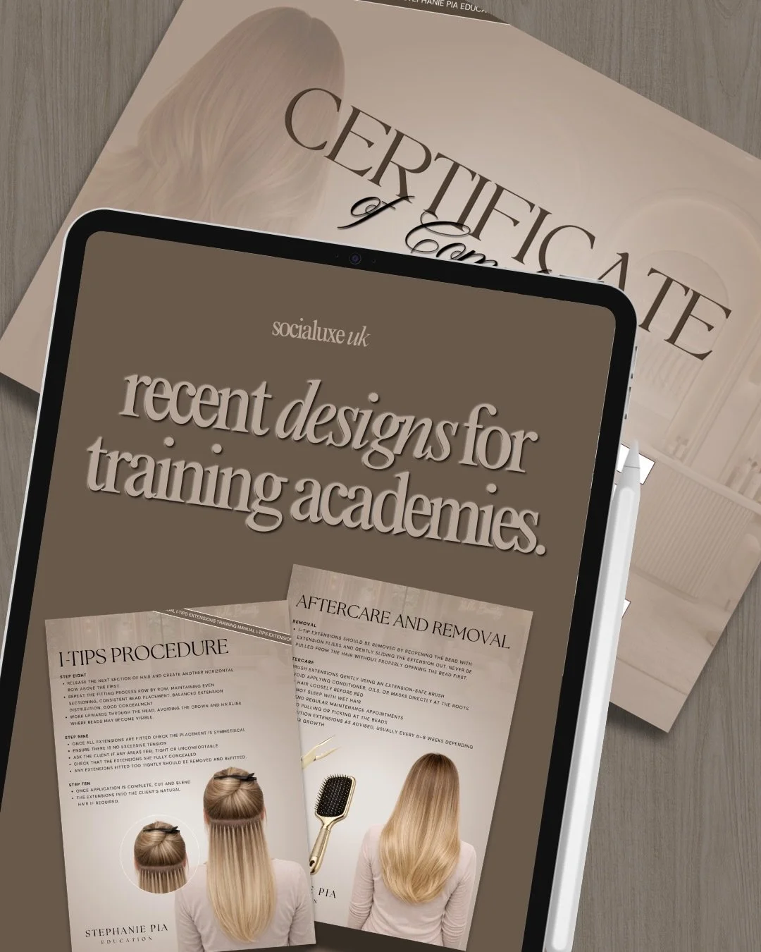 Couldn&rsquo;t find my dream job so I created it myself ✨🫶🤎💻

If you&rsquo;re a training academy who wants help upgrading their training course materials so you can finally raise your prices &amp; attract students who are NOT budget conscious&hell