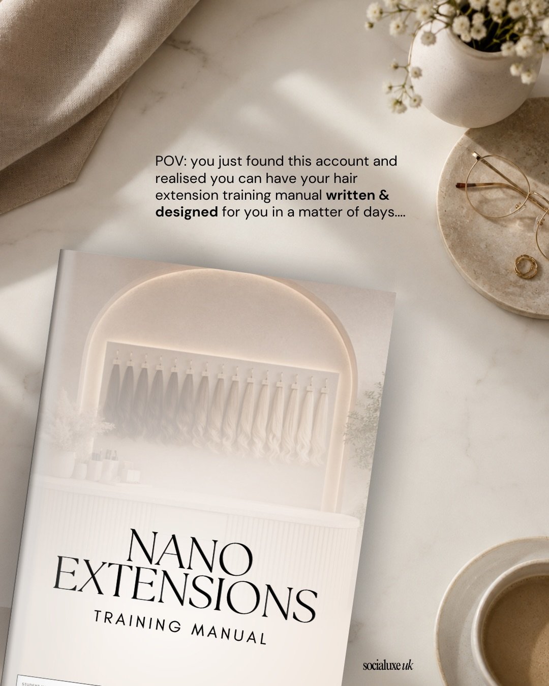 POV: you&rsquo;ve been stressing about your training manual for months and then you find out it already exists&hellip;.written, designed, and ready for your name on it.

Professionally written. Fully branded to your academy. Ready in days.

And befor