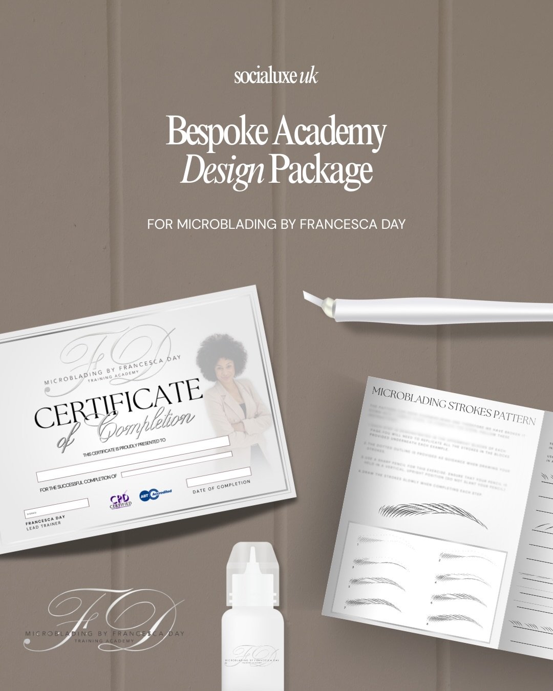 Some projects feel extra special because you can tell how much the trainer cares about the students they&rsquo;re teaching.

This was one of them.

@microbladingbyfrancescaday has built a microblading academy with so much knowledge, care and attentio
