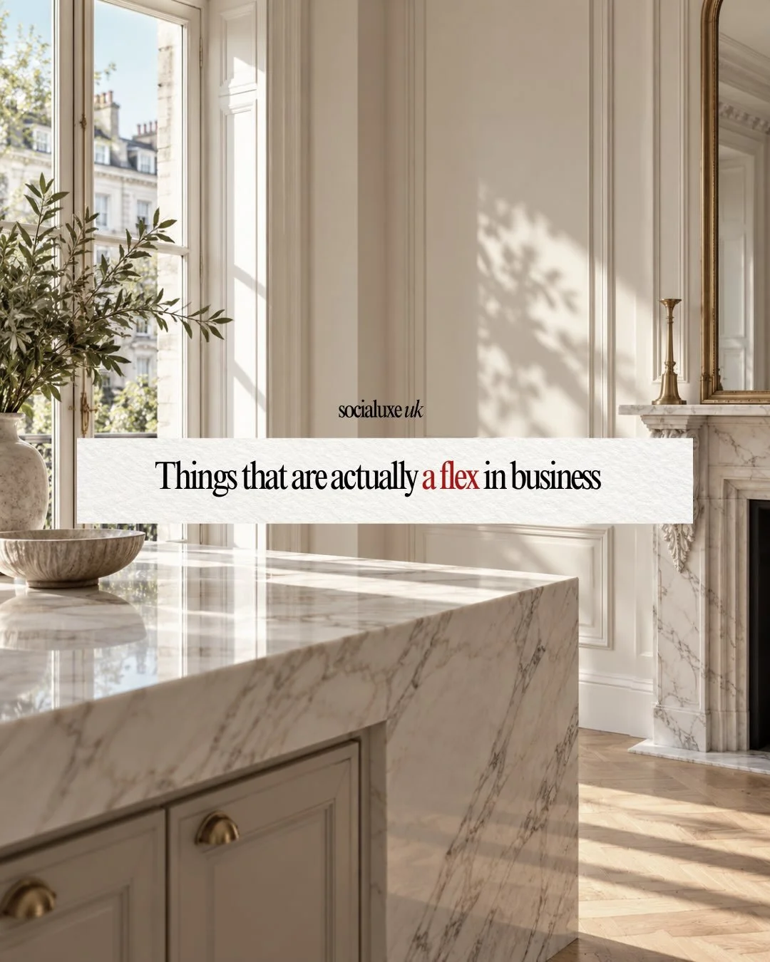 The biggest flex in business isn&rsquo;t looking busy, driving the fanciest car or opening the most impressive new space.

It&rsquo;s building a business that can breathe. Clients who recommend you without being asked. Boundaries that protect your ti